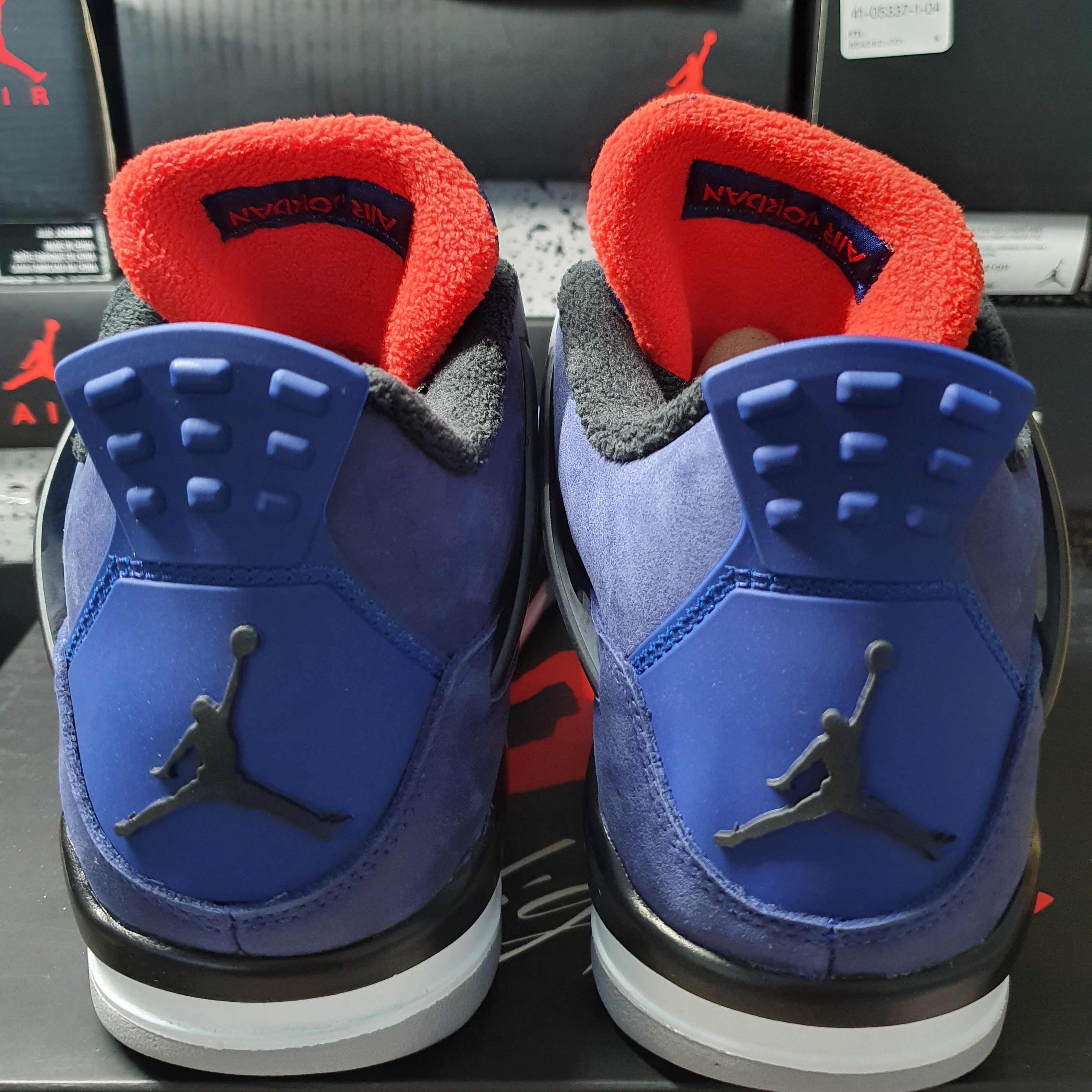 Jordan 4 Retro Winterized Loyal Blue 착용 스타일 - 2