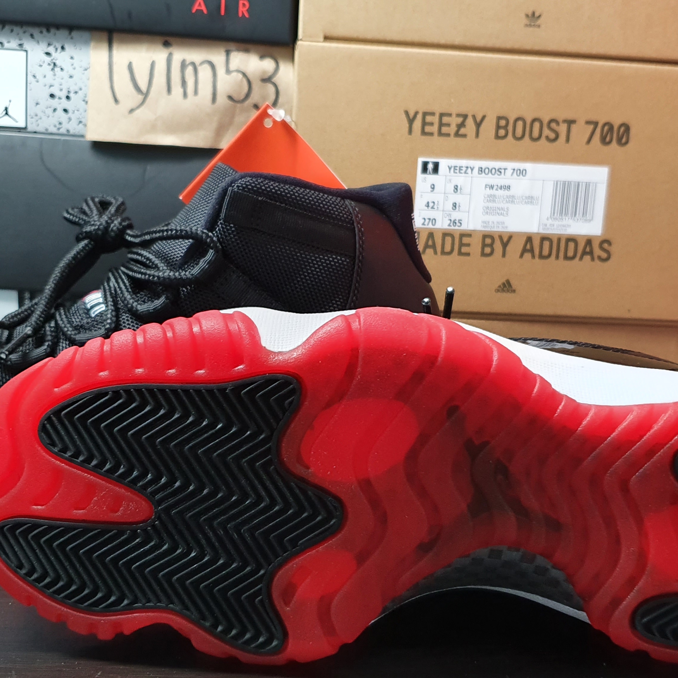 Jordan 11 Retro Bred 2019 착용 스타일 - 3