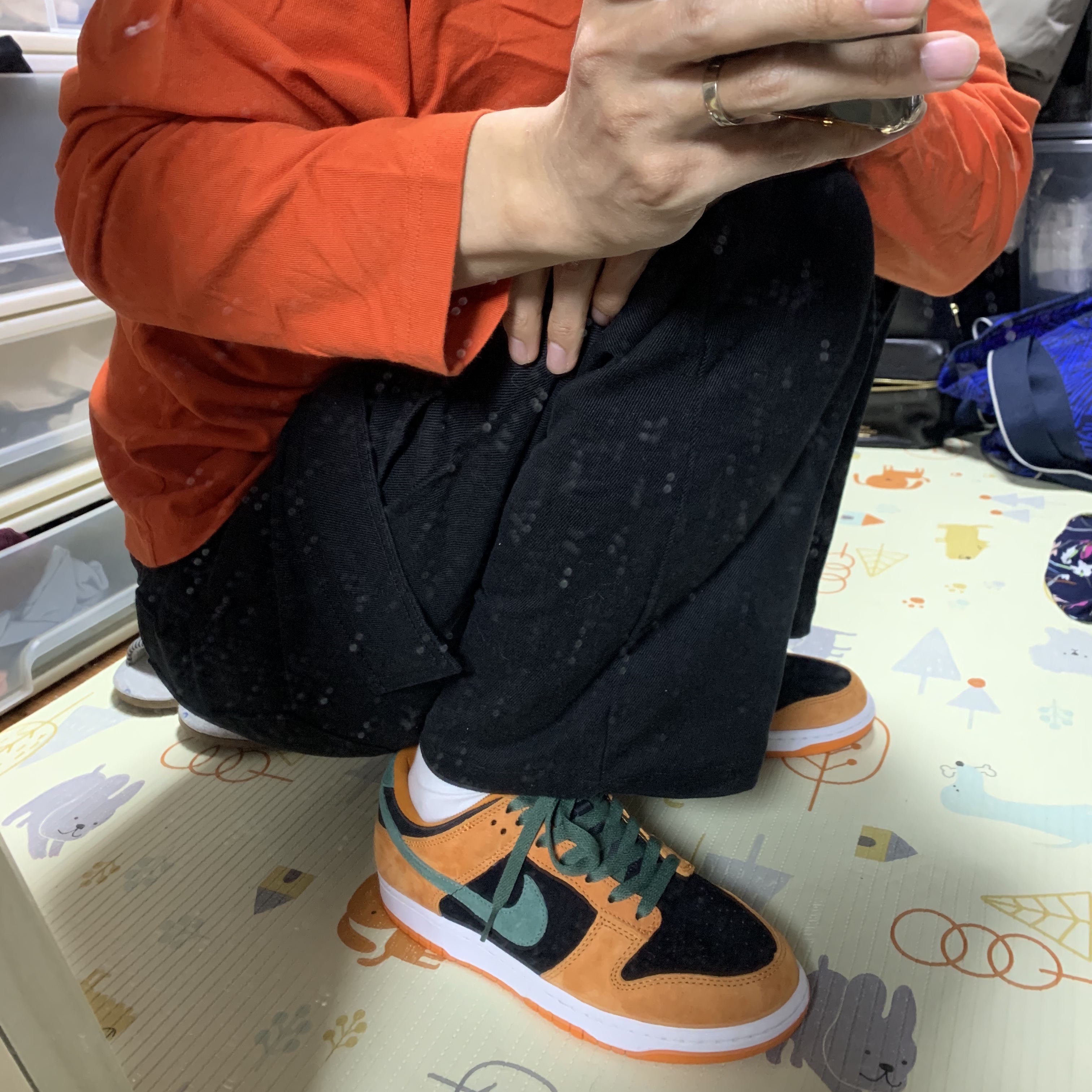 Nike Dunk Low SP Ceramic 착용 스타일