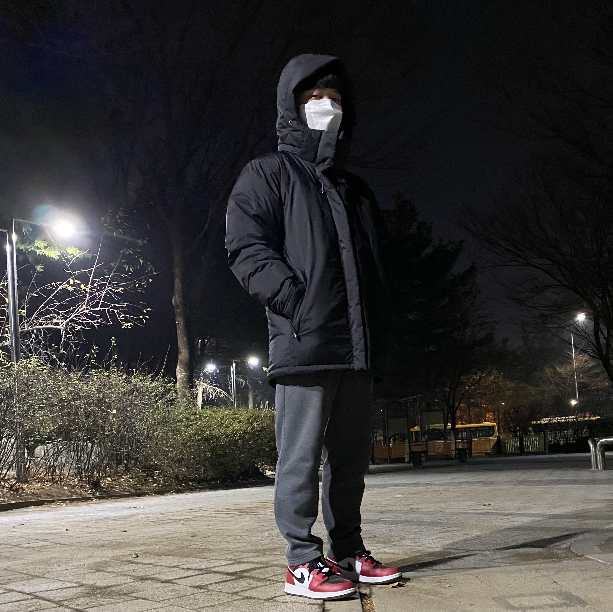 (GS) Jordan 1 Mid Chicago Black Toe, Jordan 1 Mid Chicago Black Toe 착용 스타일