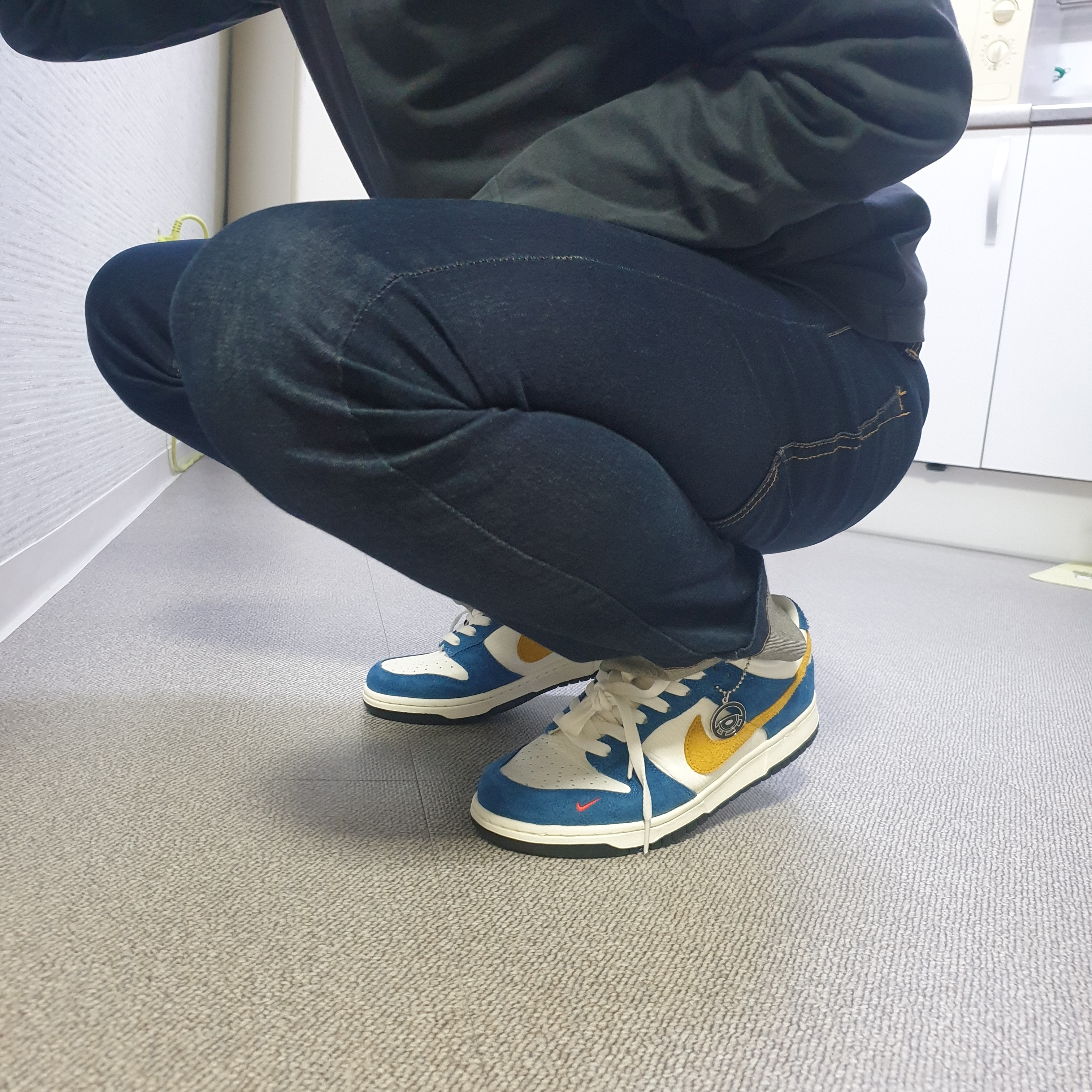Nike x Kasina Dunk Low 80's Bus 착용 스타일