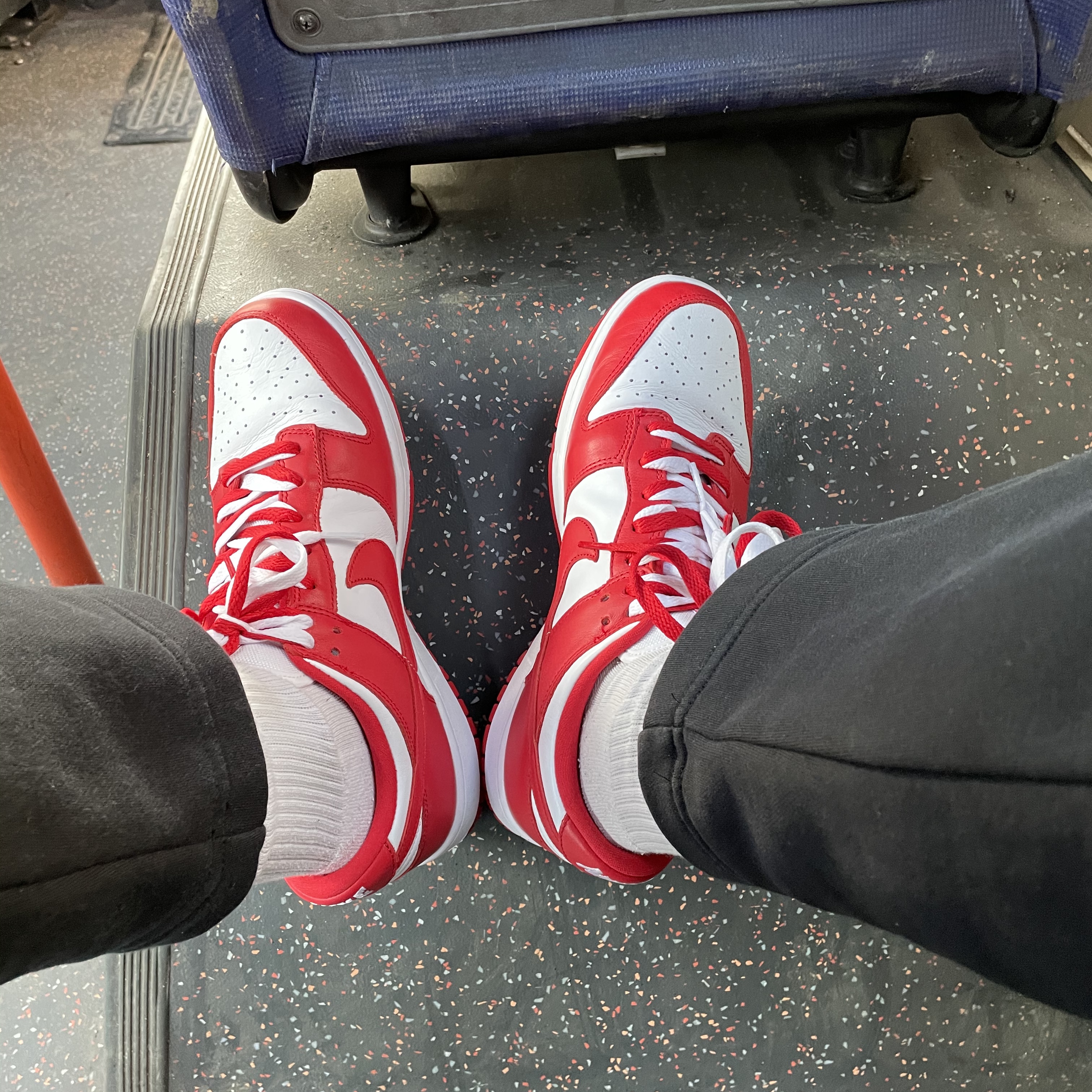 Nike Dunk Low SP University Red 2020 착용 스타일