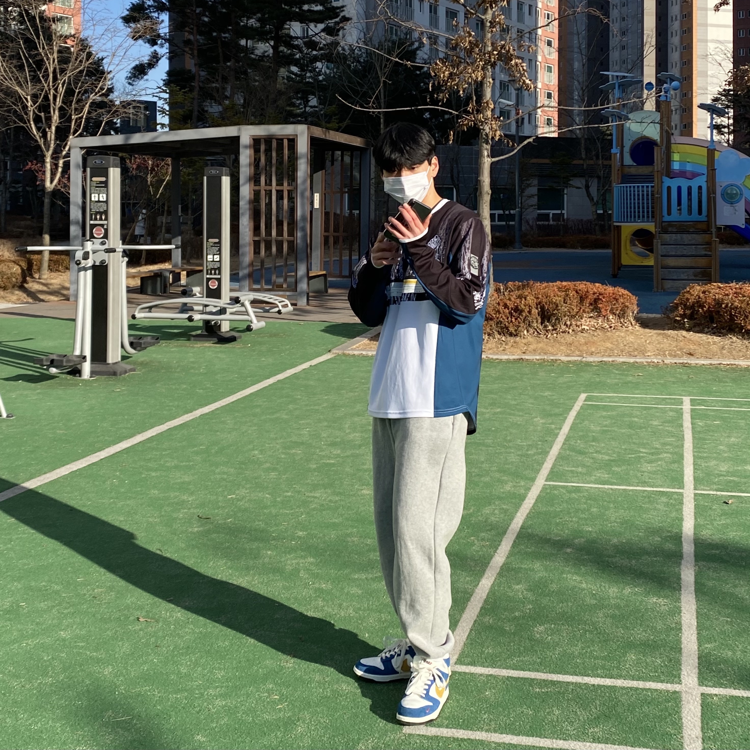 Nike x Kasina Dunk Low 80's Bus 착용 스타일