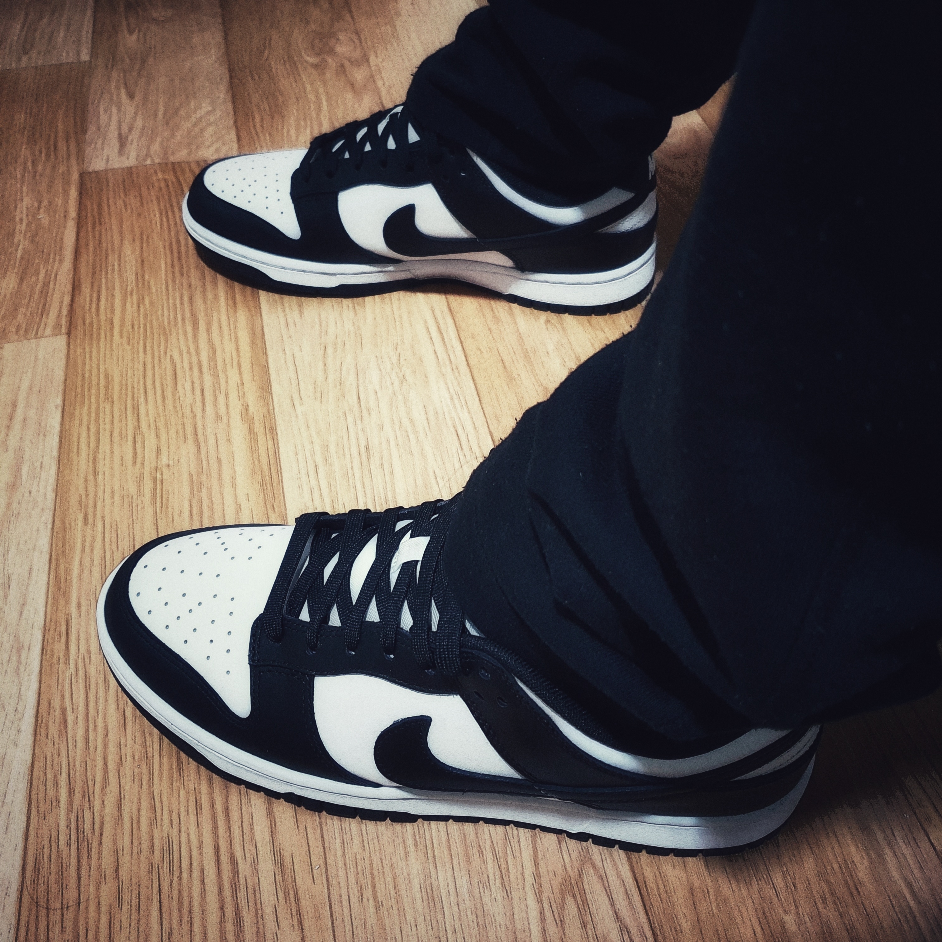 Nike Dunk Low Retro Black 착용 스타일