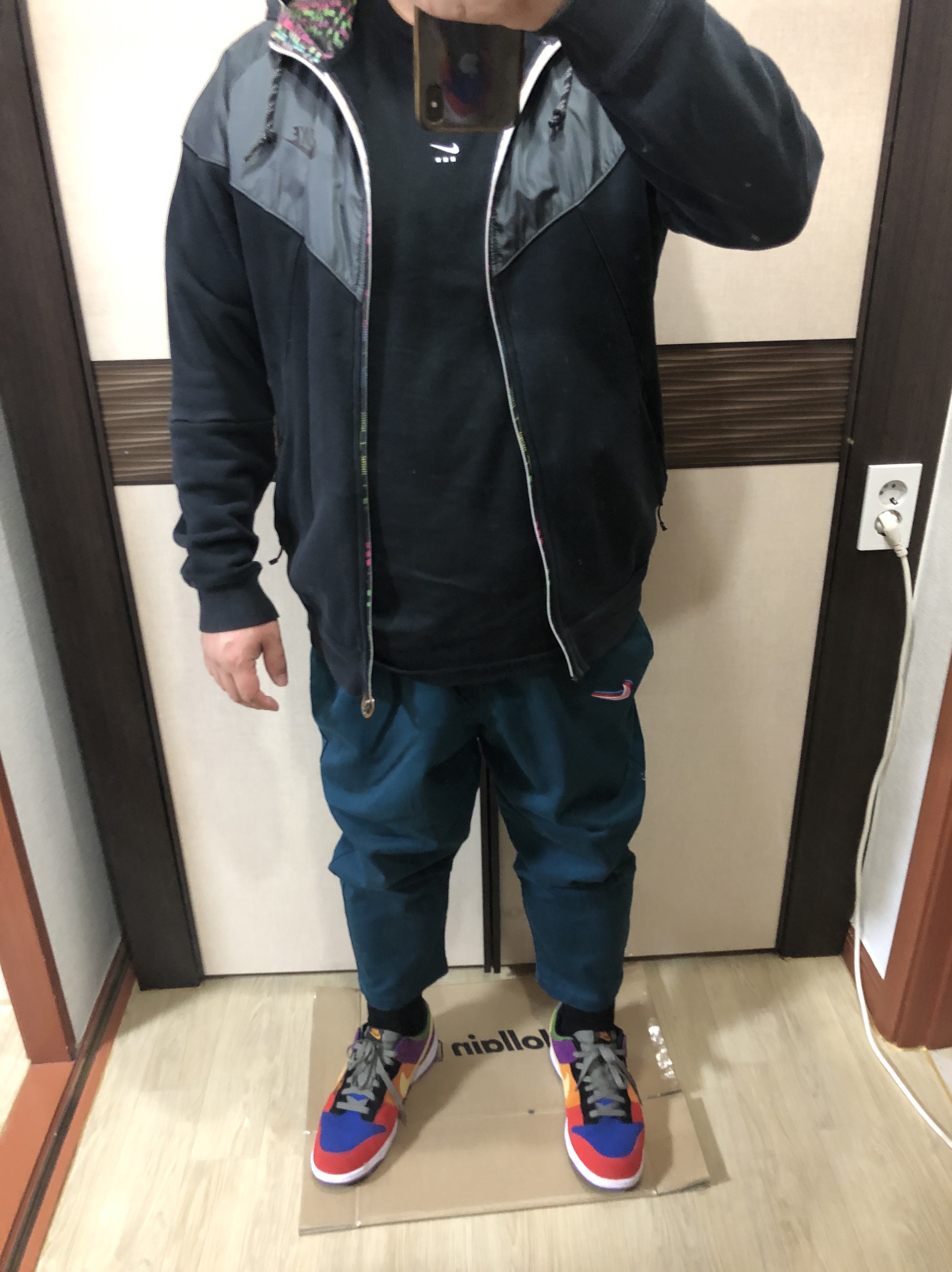 Nike Dunk Low SP Retro Viotech 2019 착용 스타일