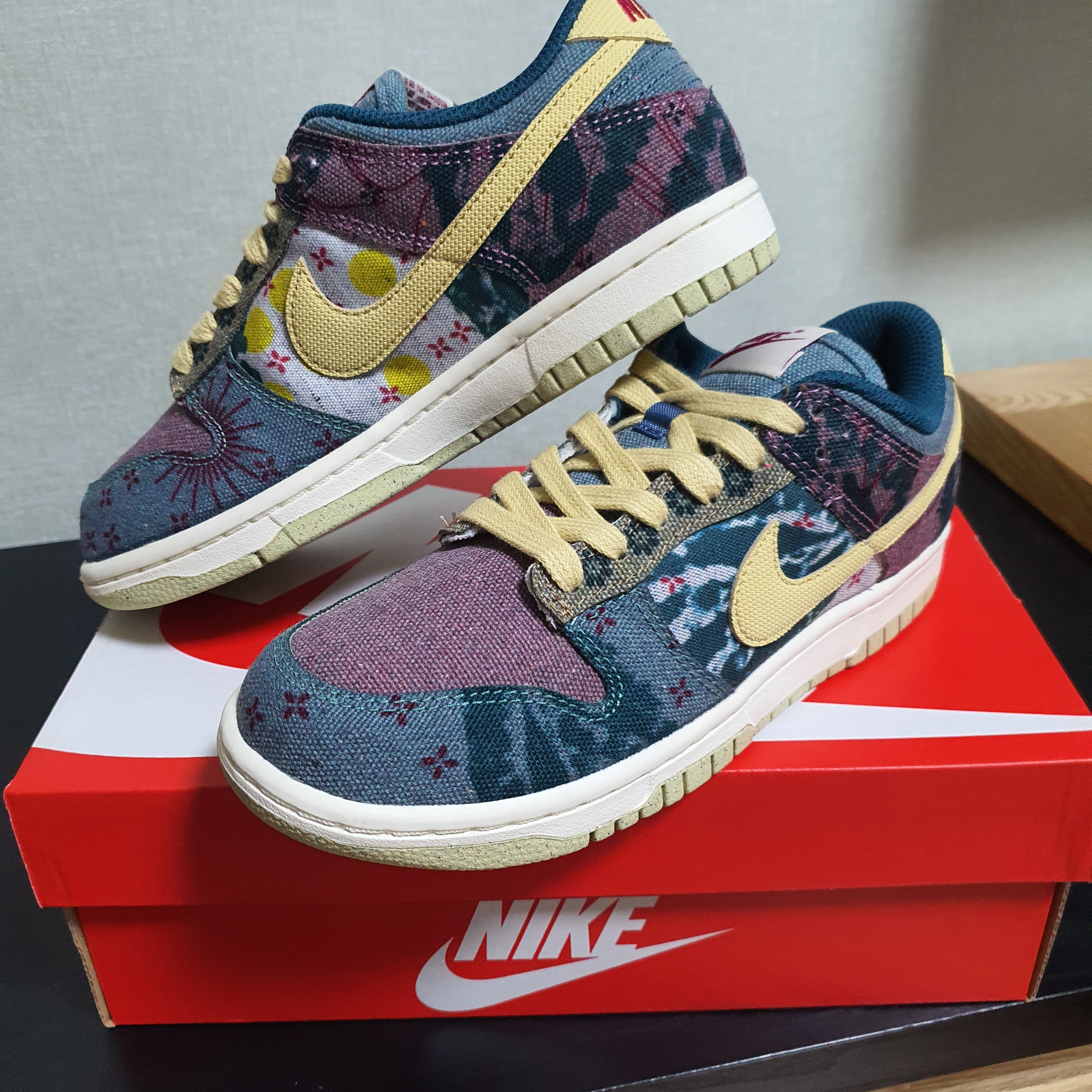 Nike Dunk Low SP Community Garden 착용 스타일