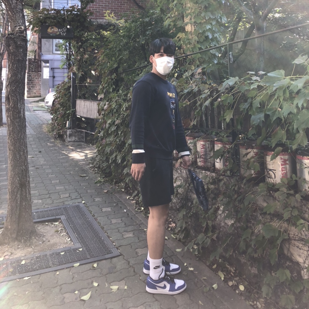 Jordan 1 Low Hyper Royal 착용 스타일