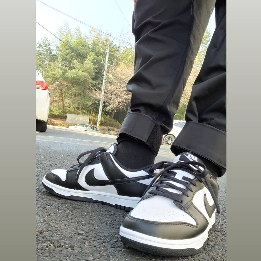 (W) Nike Dunk Low Black 착용 스타일