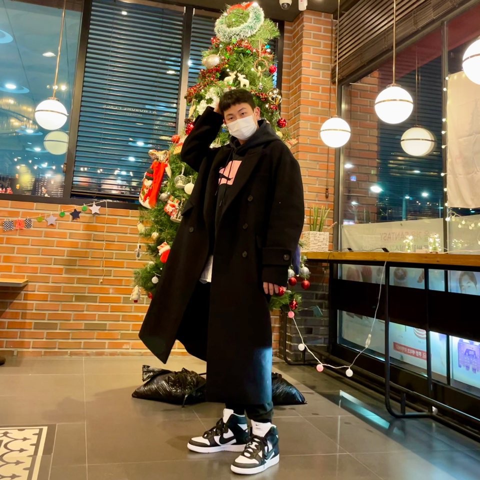 Nike x Ambush Dunk High Black 착용 스타일