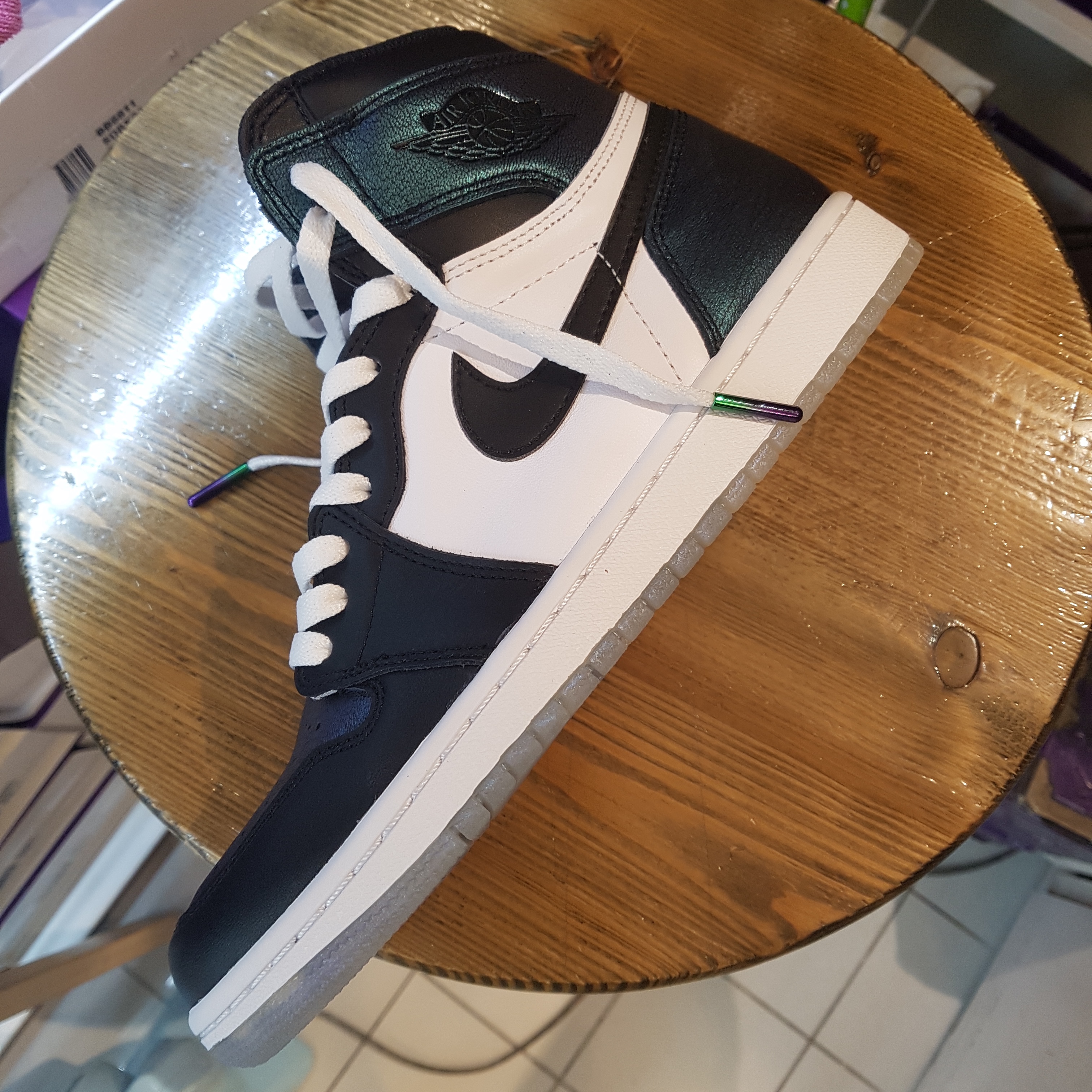 Jordan 1 Retro All Star 2017 Chameleon 착용 스타일 - 1
