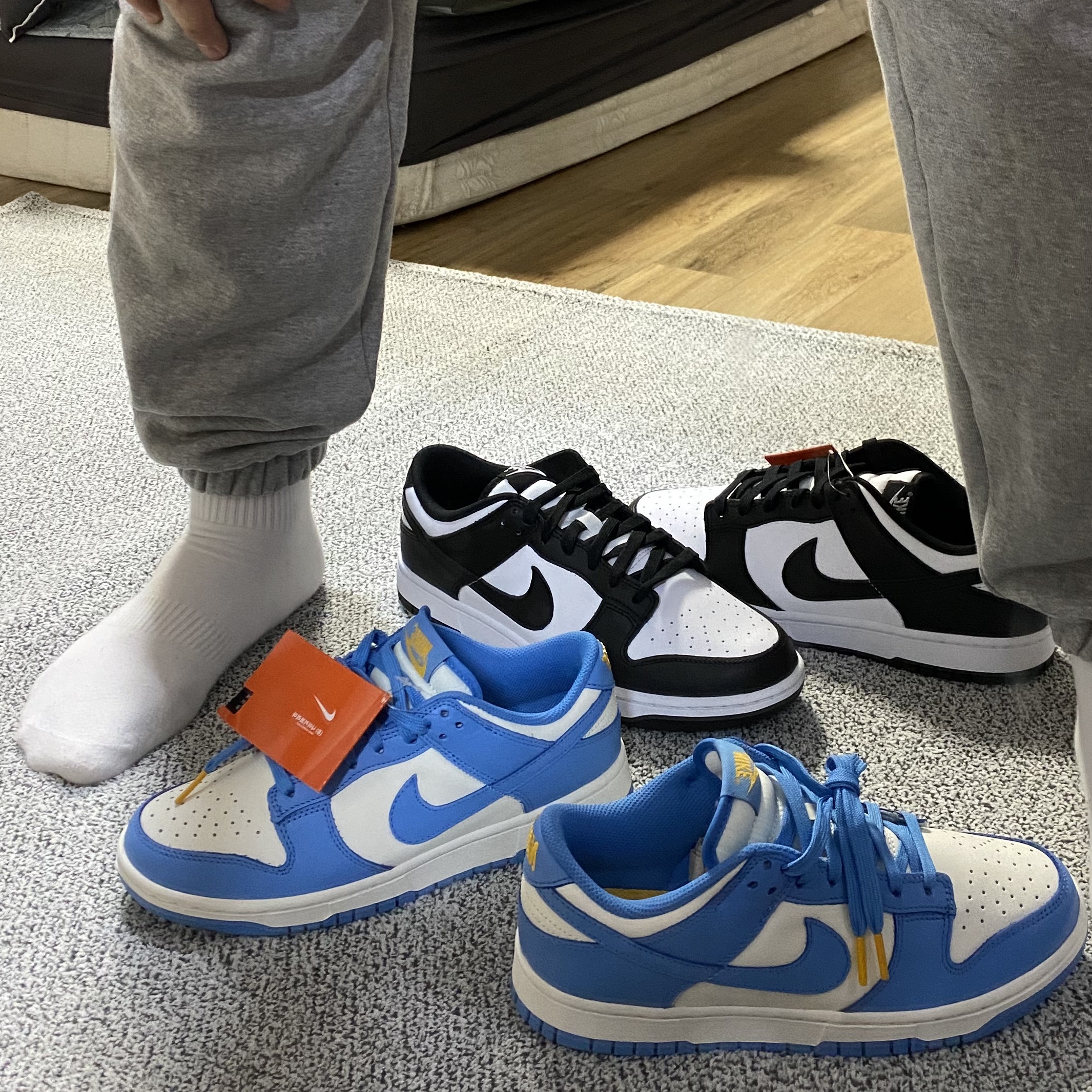 Nike Dunk Low Retro Black, (W) Nike Dunk Low Coast 착용 스타일 - 2