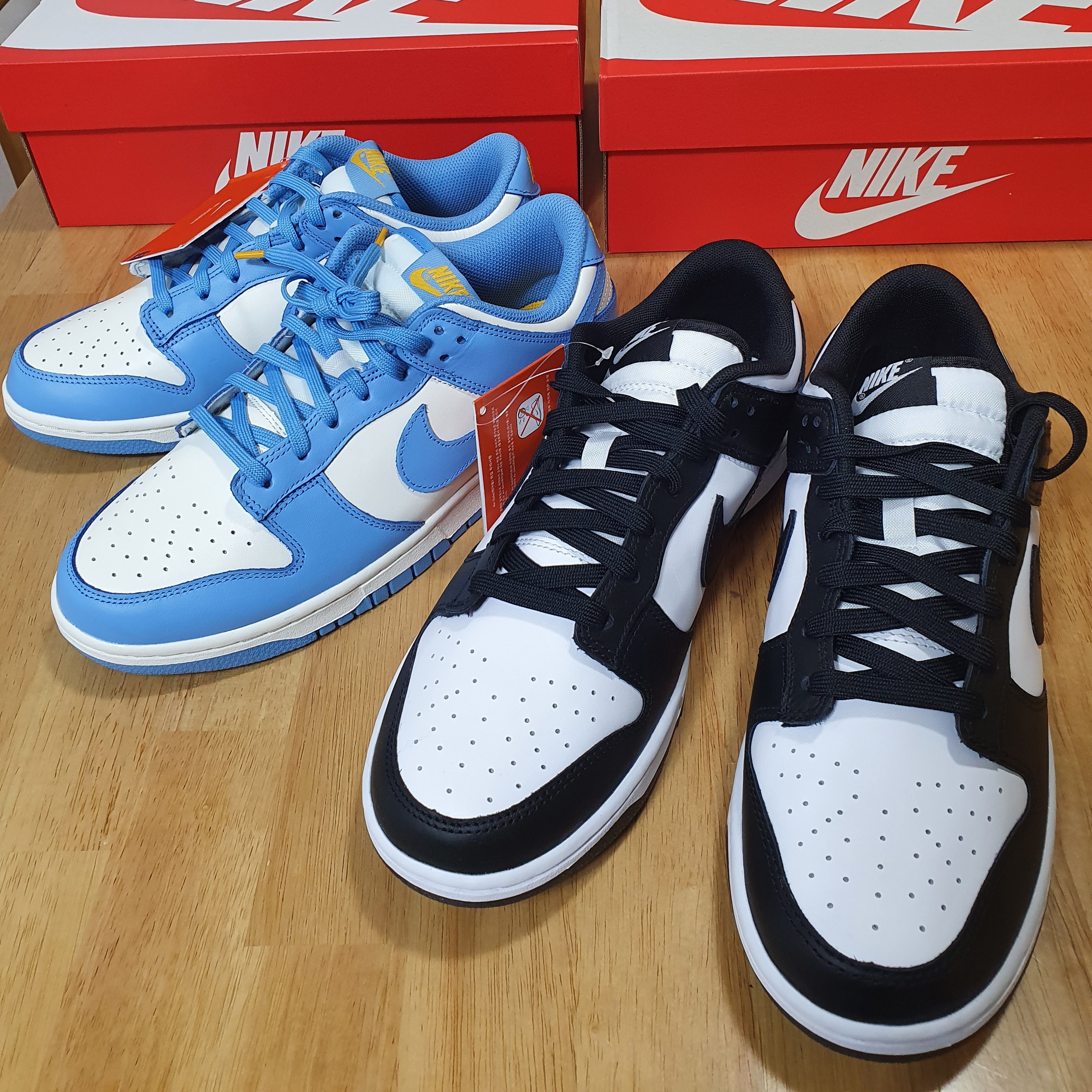 Nike Dunk Low Retro Black, (W) Nike Dunk Low Coast 착용 스타일 - 1