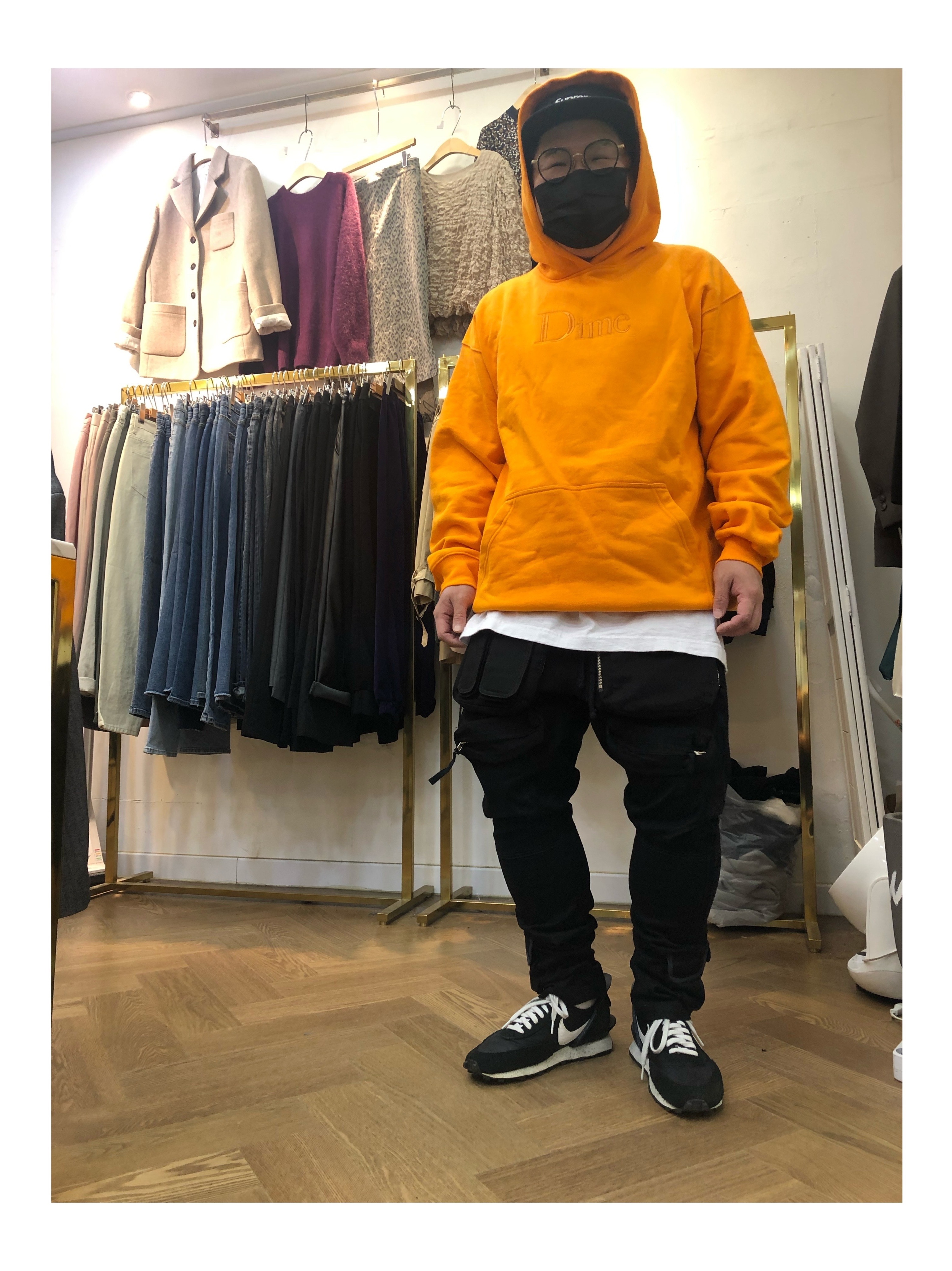 Nike x Undercover Daybreak Black 착용 스타일