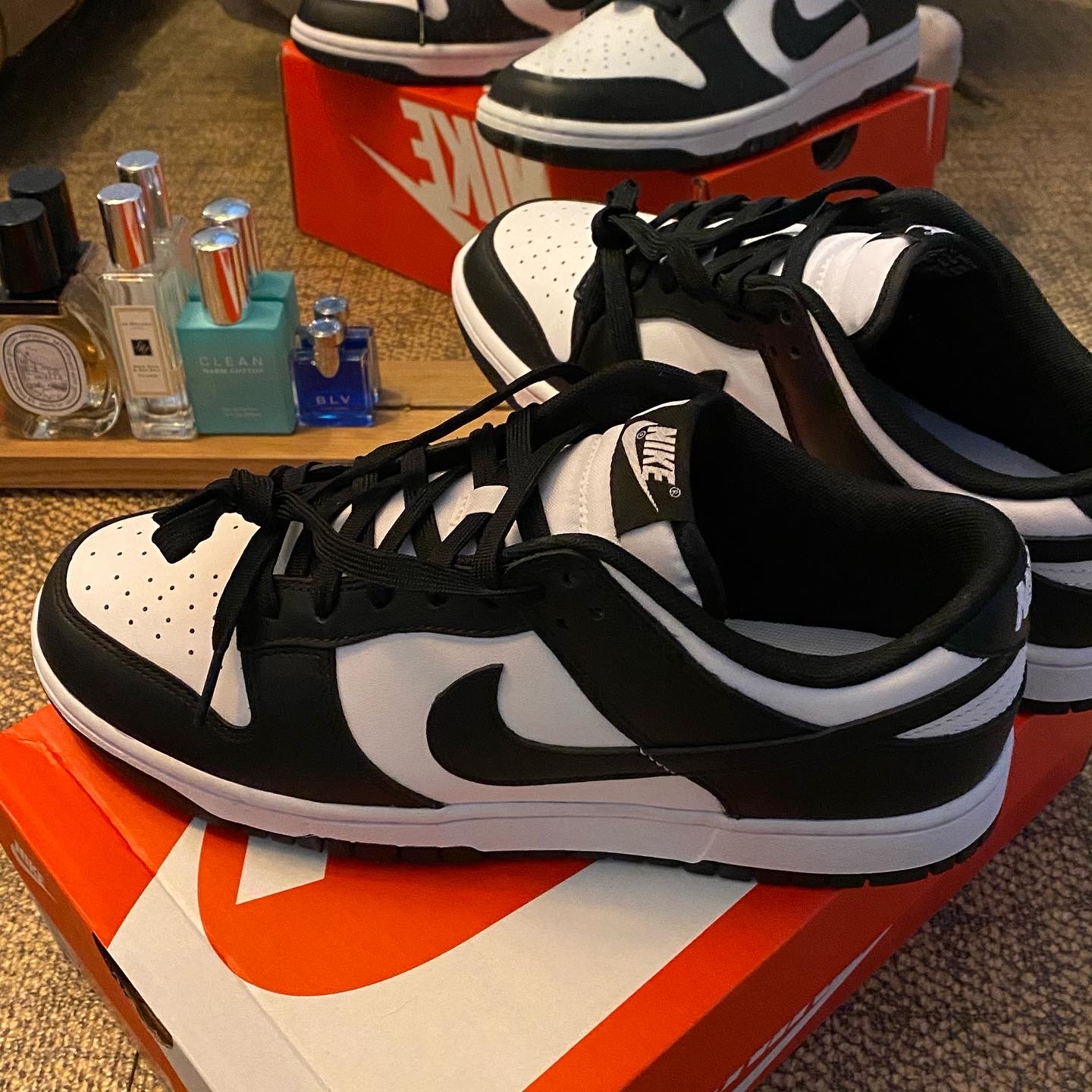 Nike Dunk Low Retro Black 착용 스타일 - 2