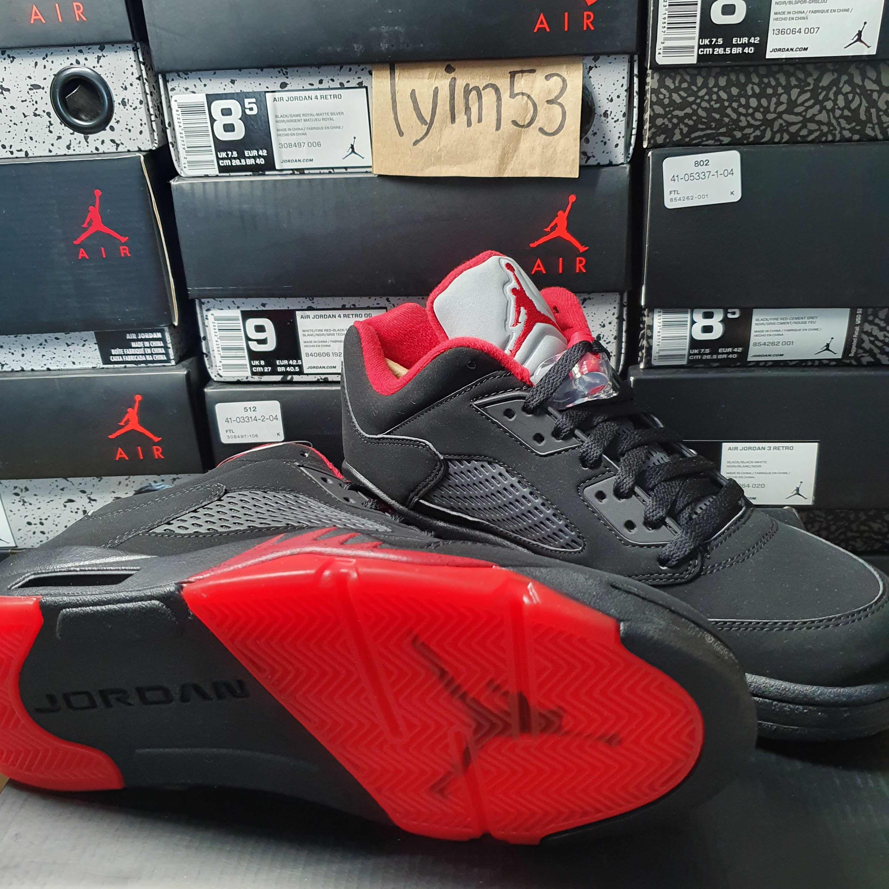 Jordan 5 Retro Low Alternate 90 착용 스타일 - 2
