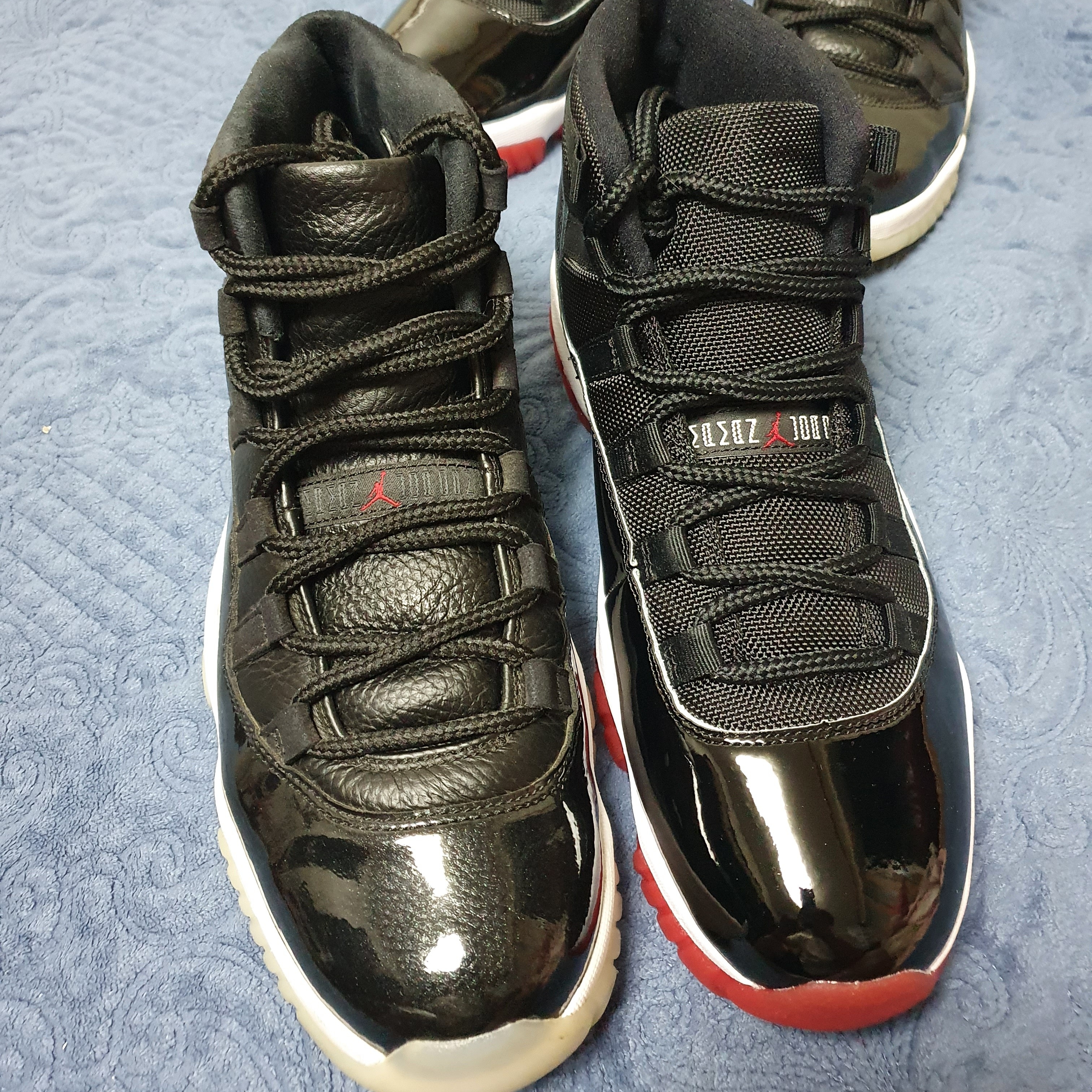 Jordan 11 Retro Concord 2018, Jordan 11 Retro Bred 2019 착용 스타일 - 3