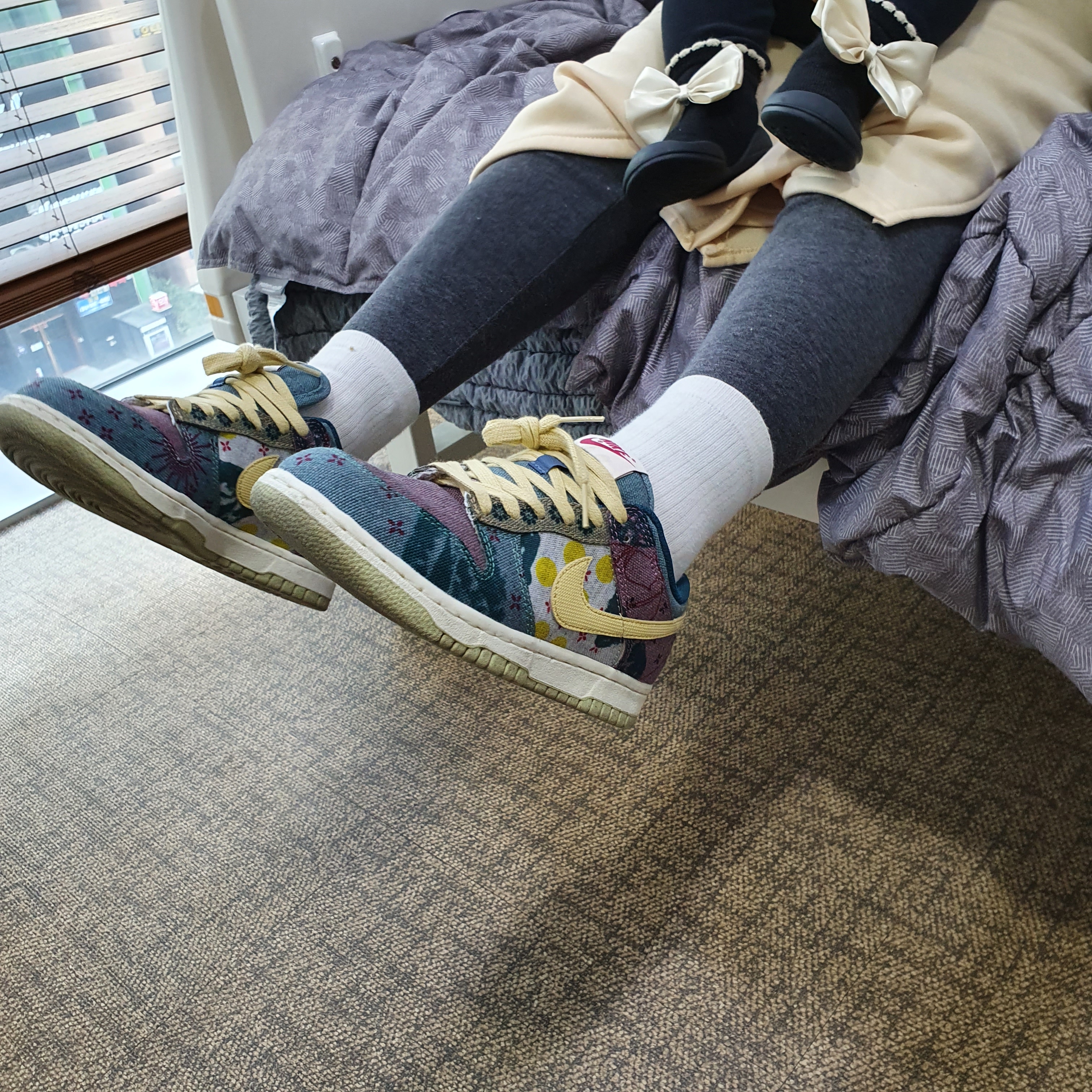 Nike Dunk Low SP Community Garden 착용 스타일