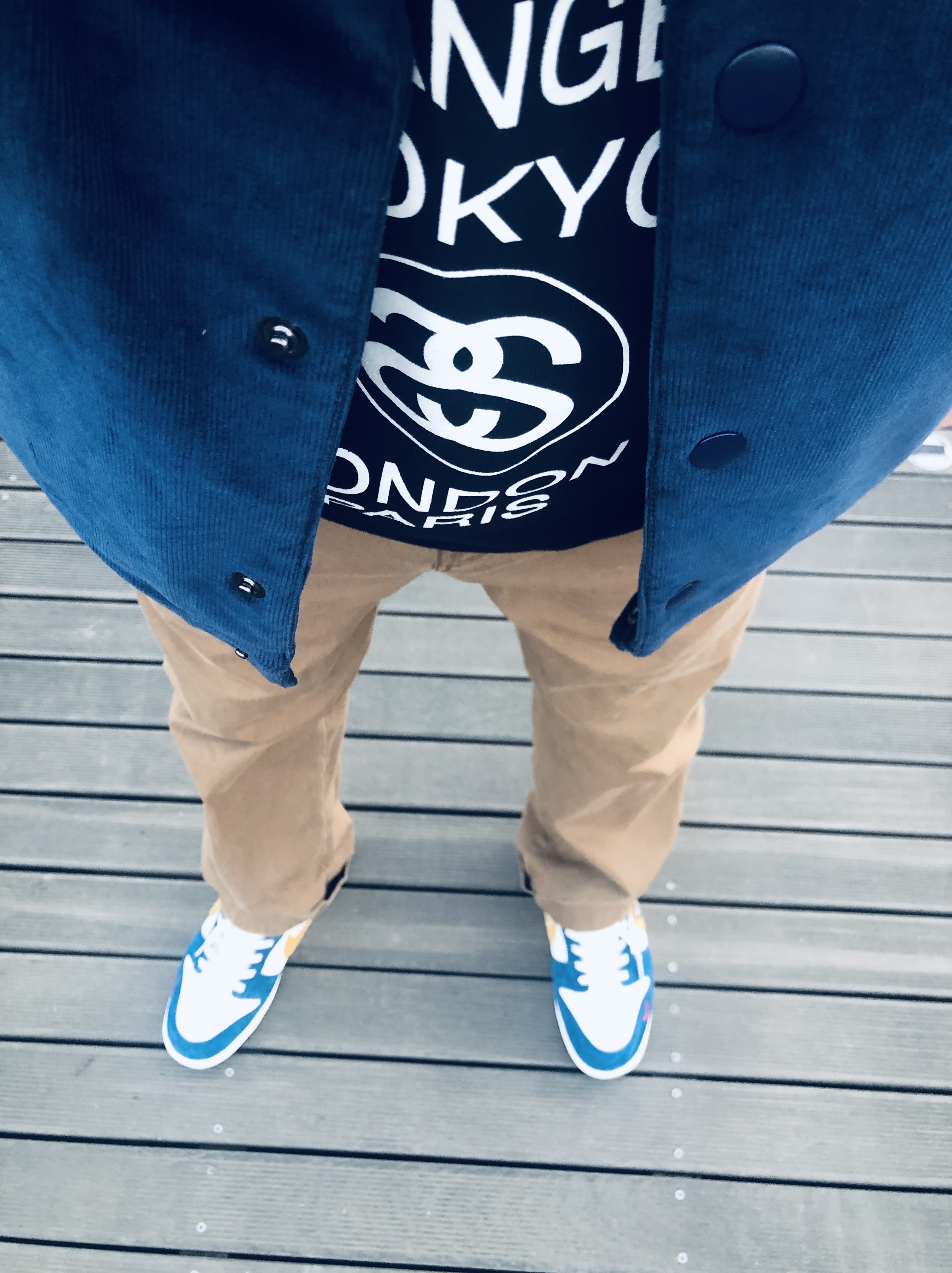 Nike x Kasina Dunk Low 80's Bus 착용 스타일 - 3