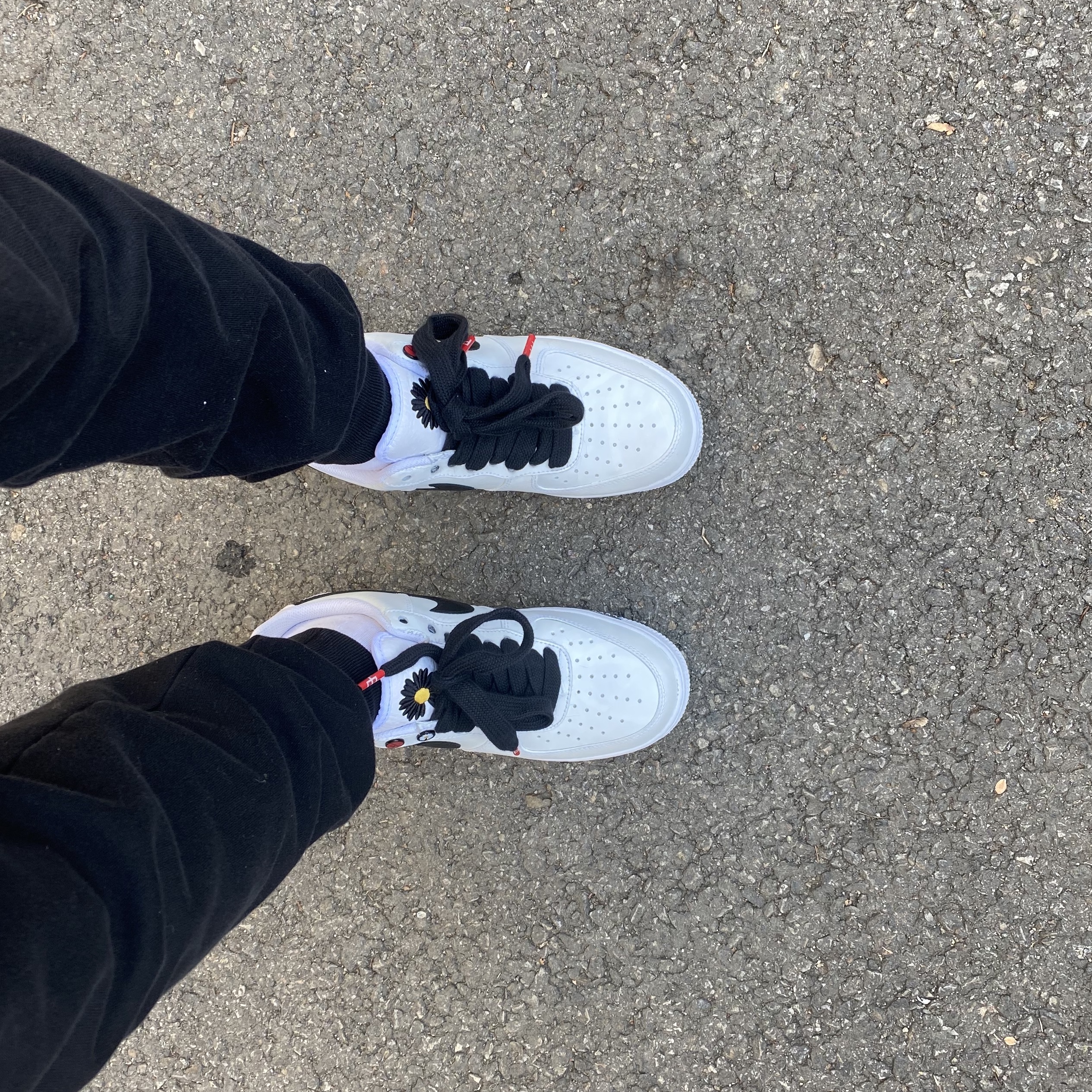 Nike x Peaceminusone Air Force 1 Low Para-Noise 2.0 착용 스타일