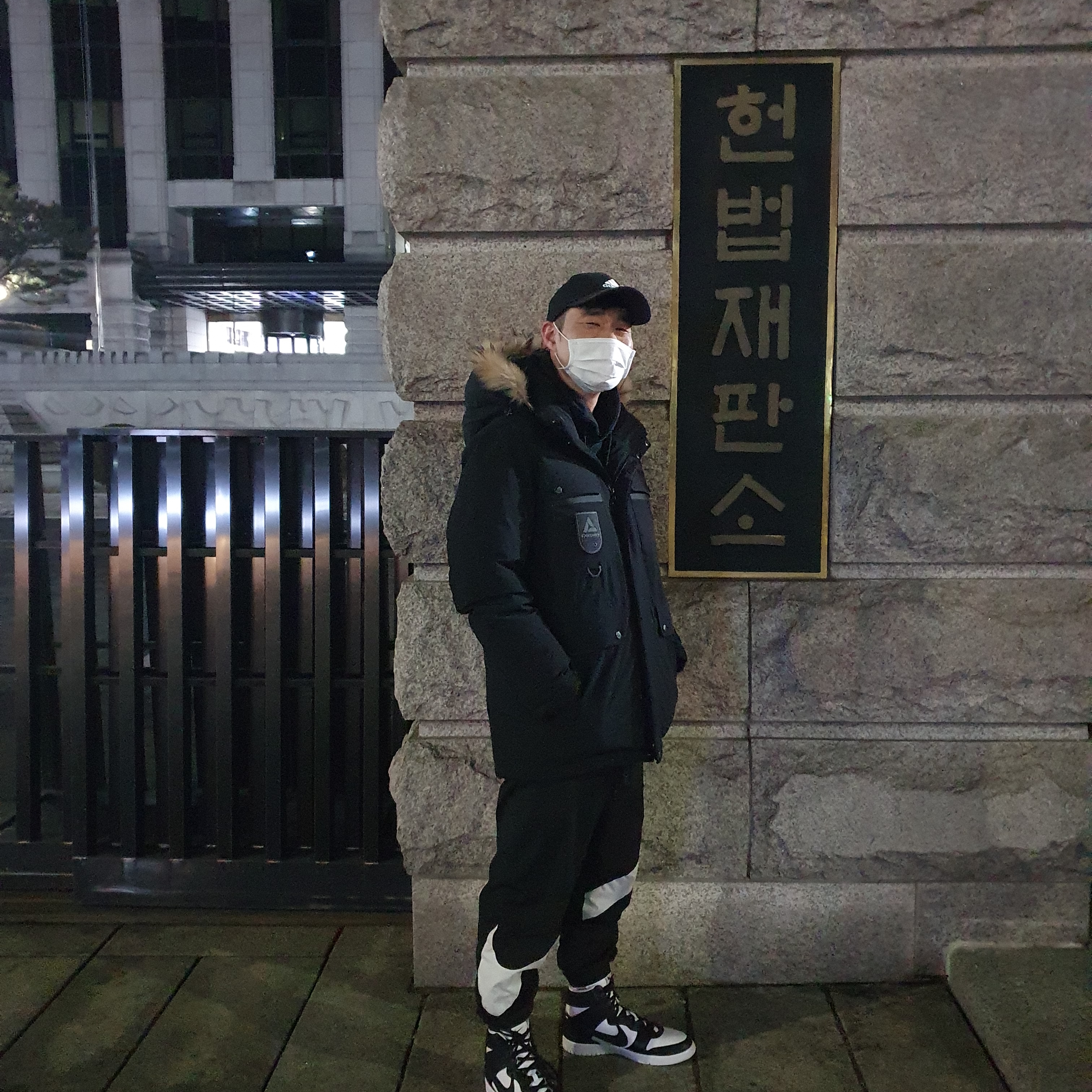 Nike x Ambush Dunk High Black 착용 스타일