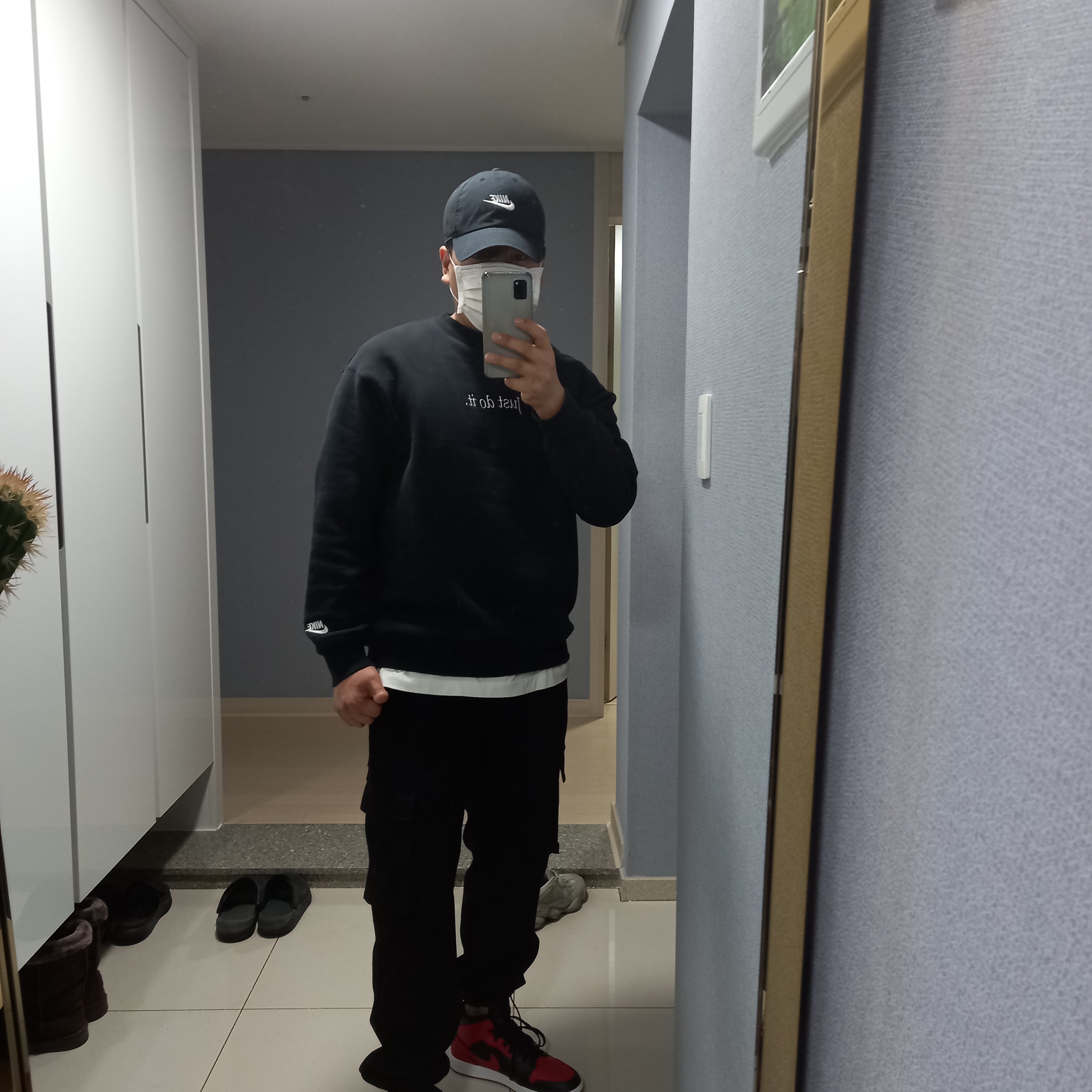 Jordan 1 Mid Bred Banned 2020 착용 스타일