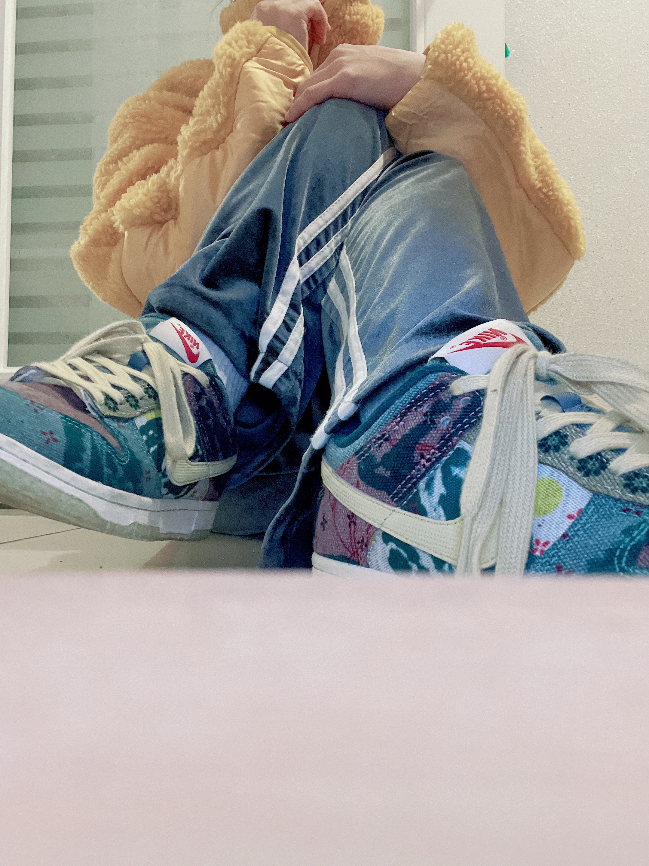 Nike Dunk Low SP Community Garden 착용 스타일 - 1