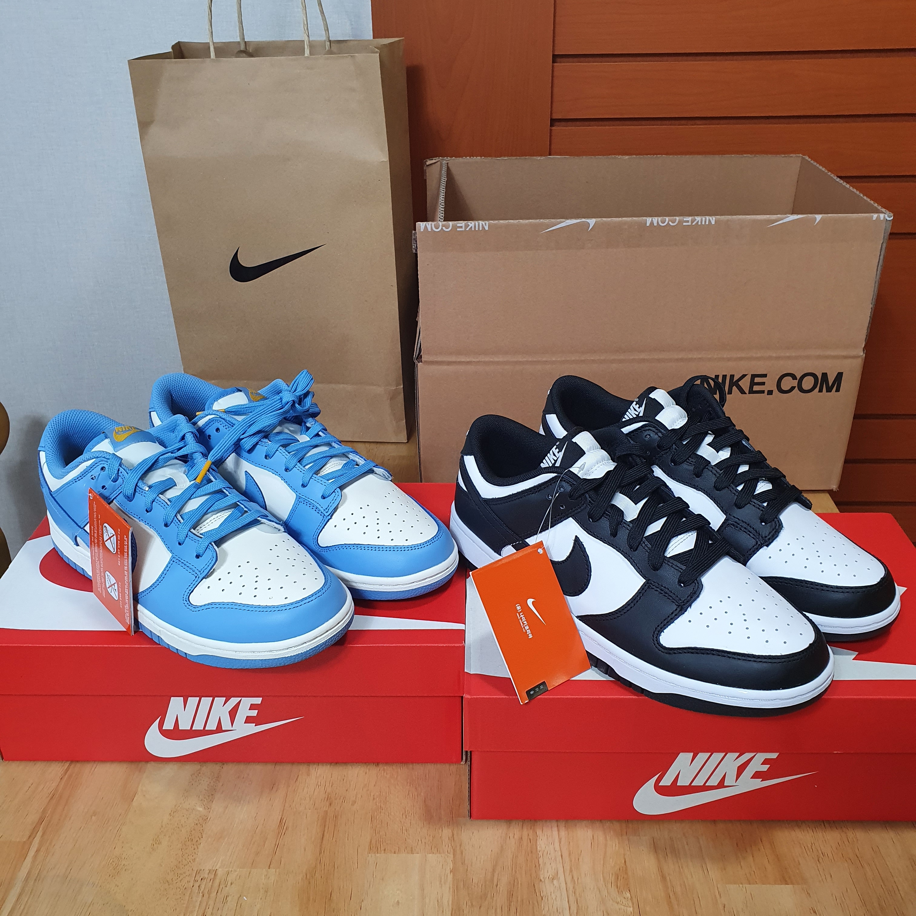 Nike Dunk Low Retro Black, (W) Nike Dunk Low Coast 착용 스타일 - 2