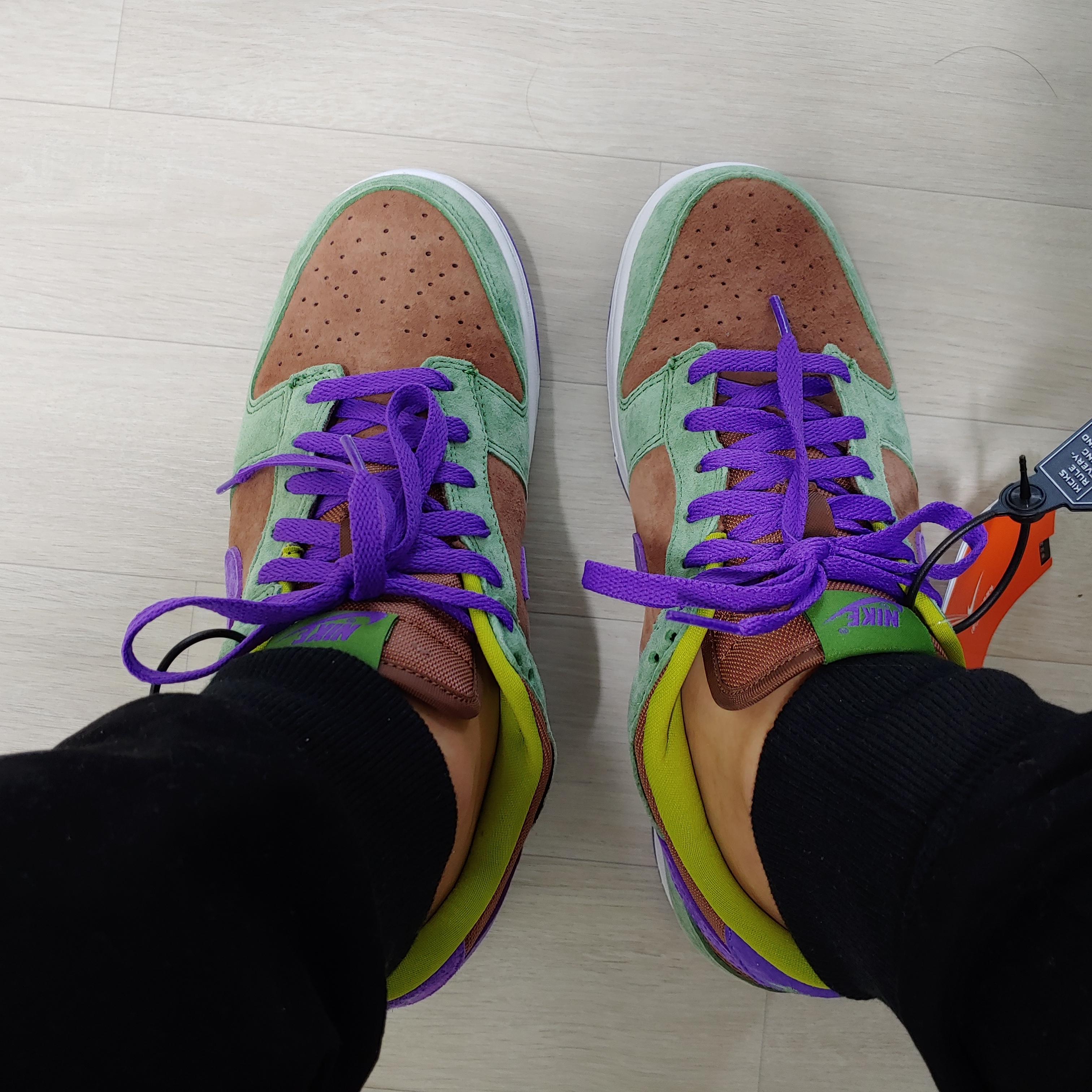 Nike Dunk Low SP Veneer 착용 스타일 - 1