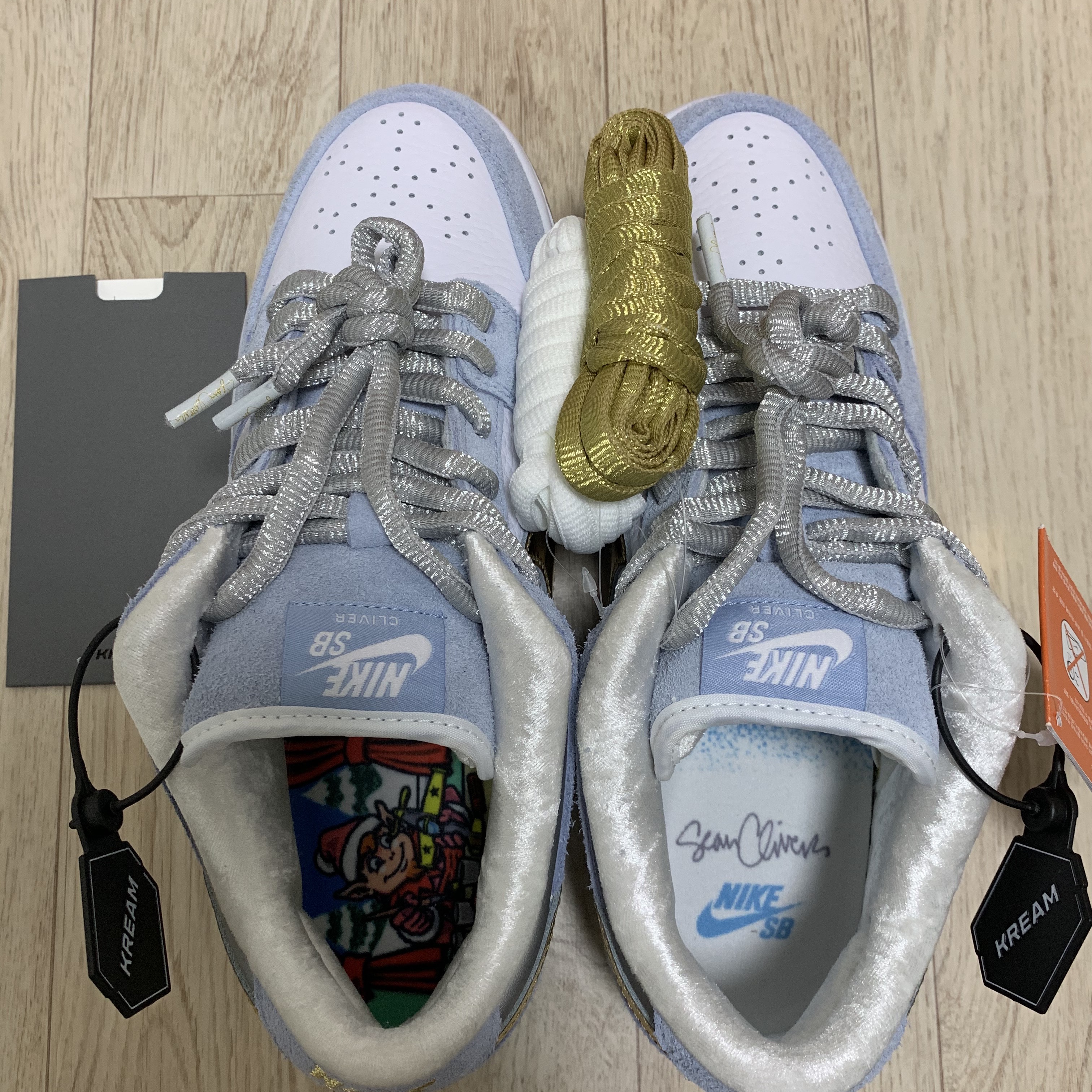 Nike x Sean Cliver SB Dunk Low Holiday Special 착용 스타일 - 3