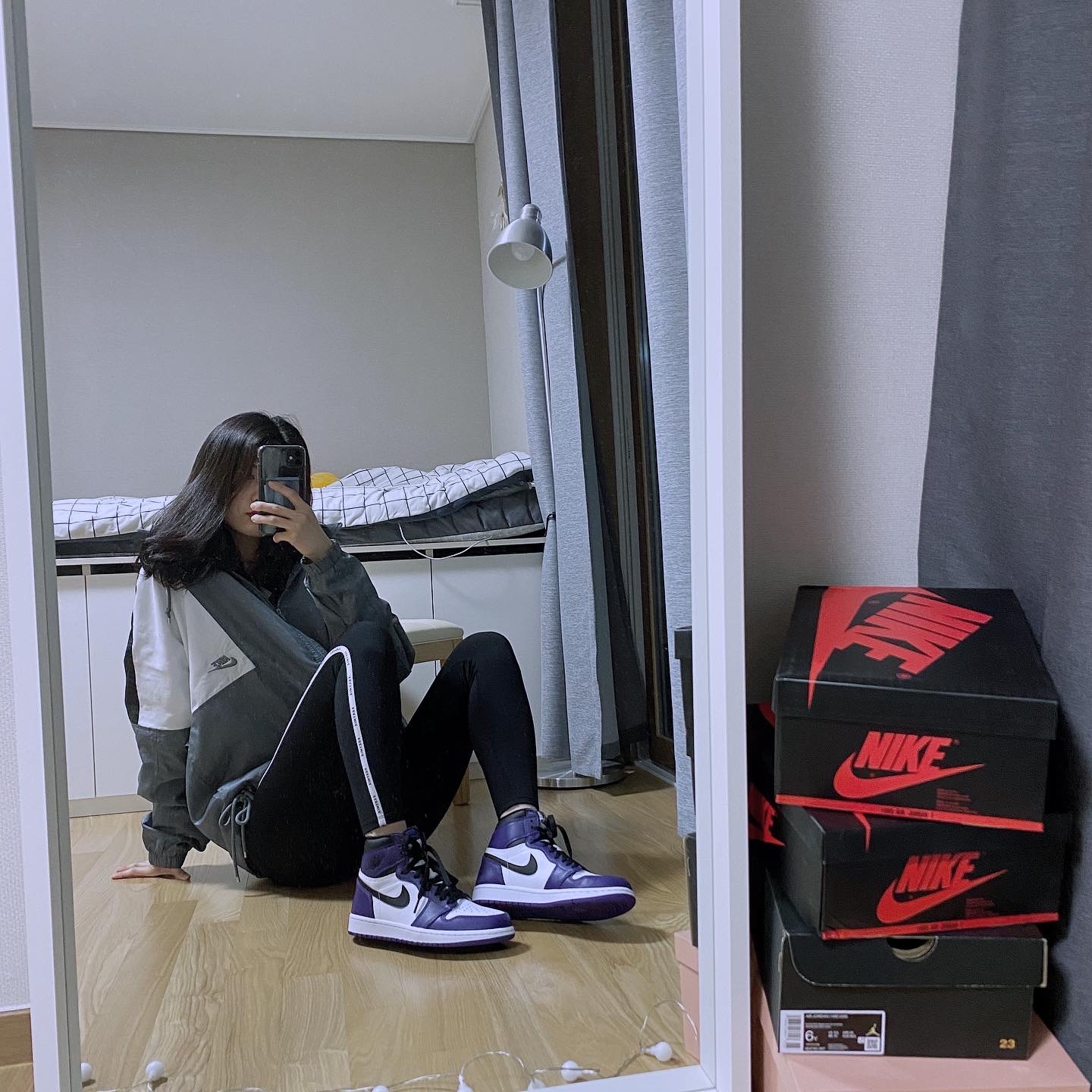Jordan 1 Retro High OG Court Purple 2020 착용 스타일