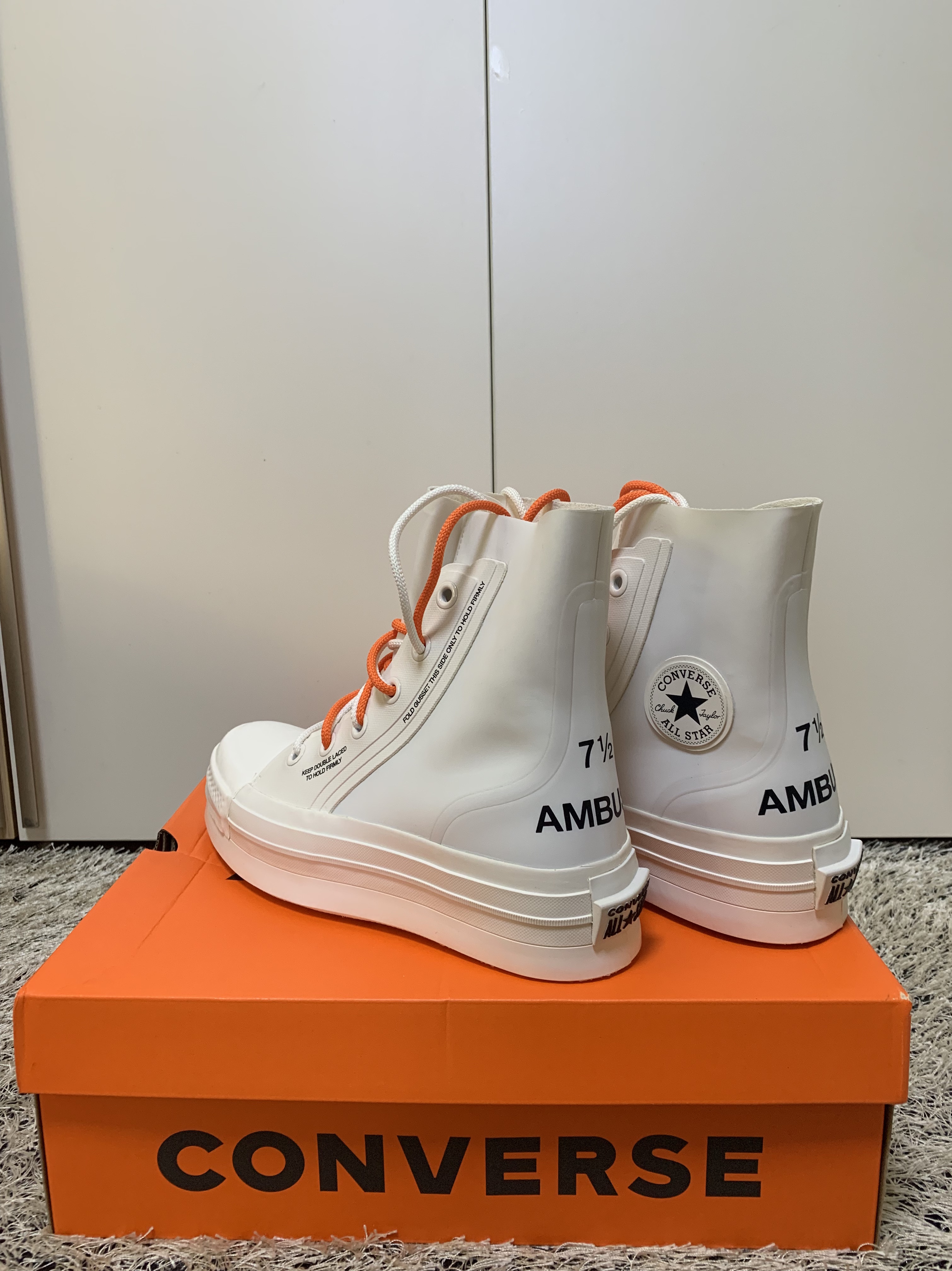 Converse x Ambush Chuck 70 Hi White 착용 스타일