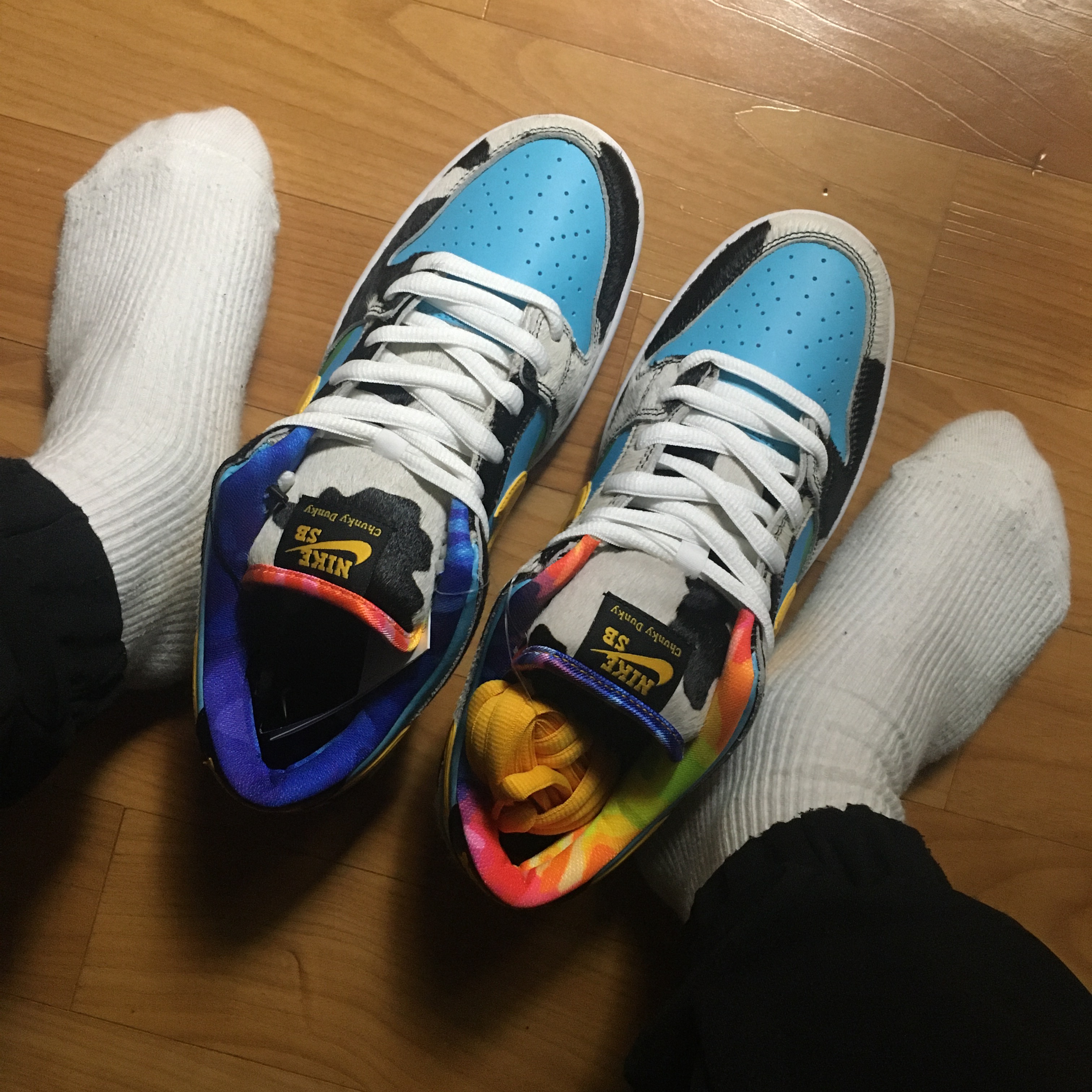 Nike x Ben & Jerry's SB Dunk Low Chunky Dunky 착용 스타일