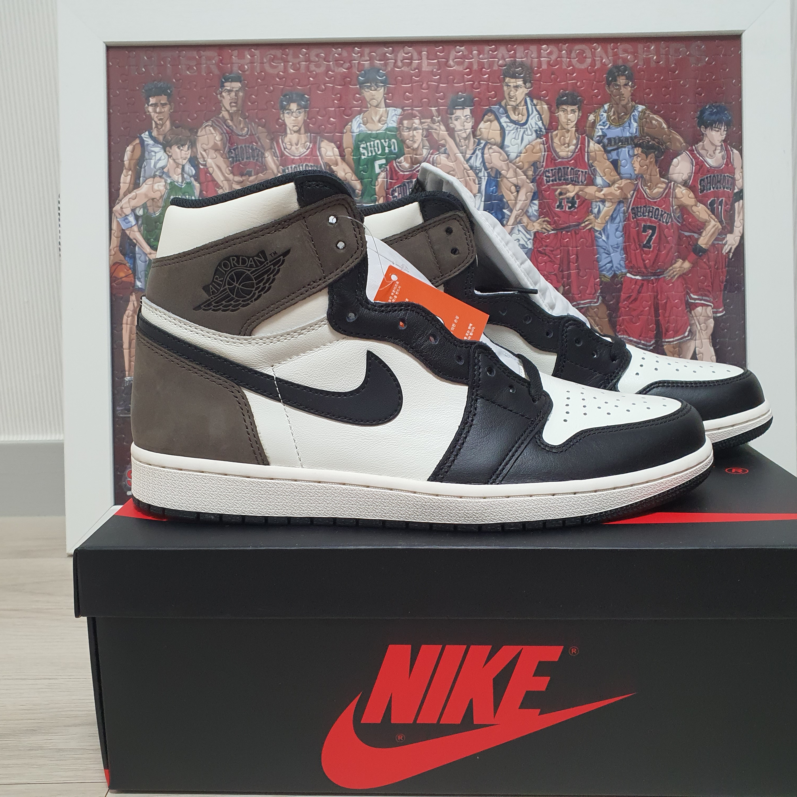 Jordan 1 Retro High OG Black Mocha 착용 스타일