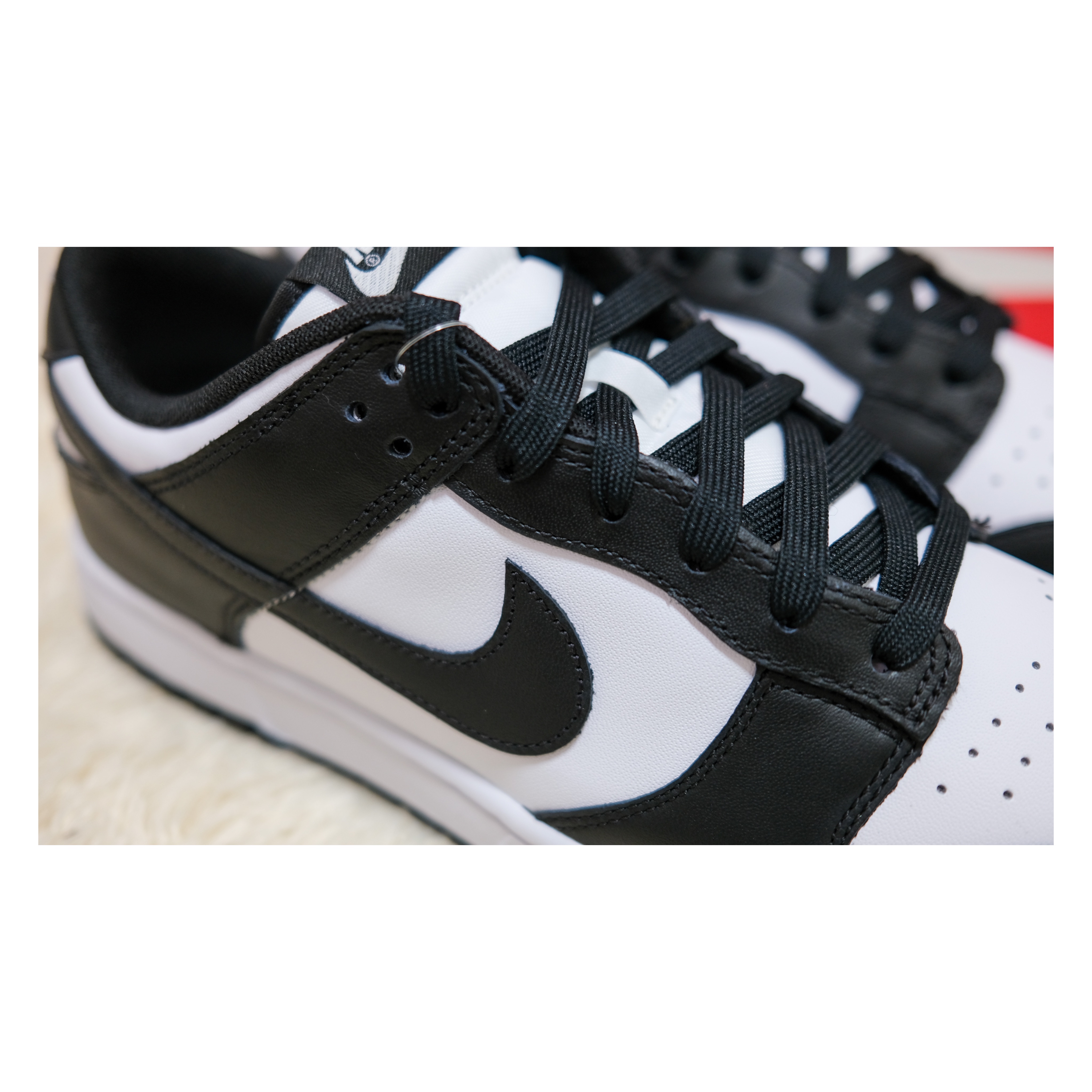 Nike Dunk Low Retro Black 착용 스타일 - 3