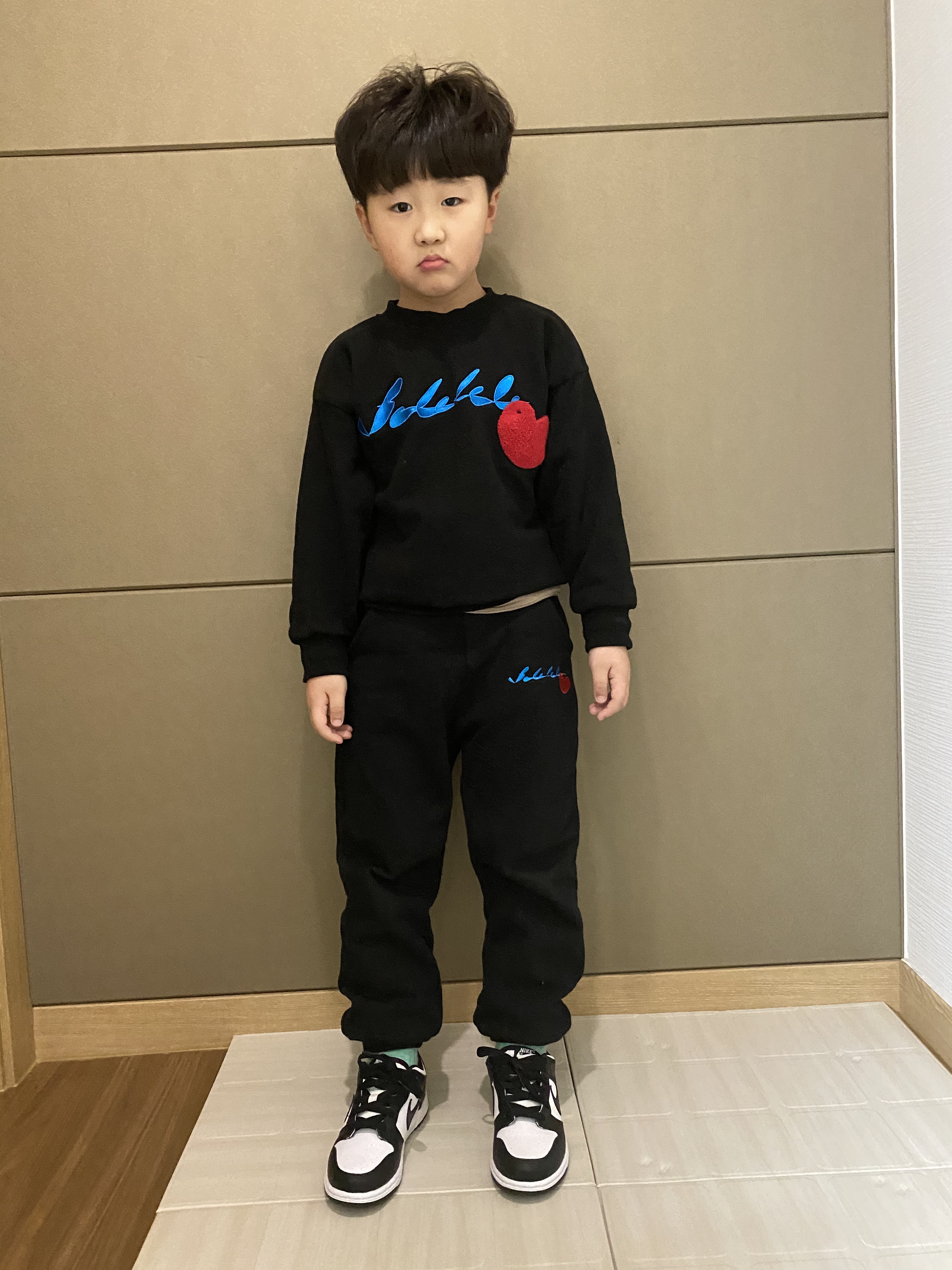 (PS) Nike Dunk Low Black 착용 스타일