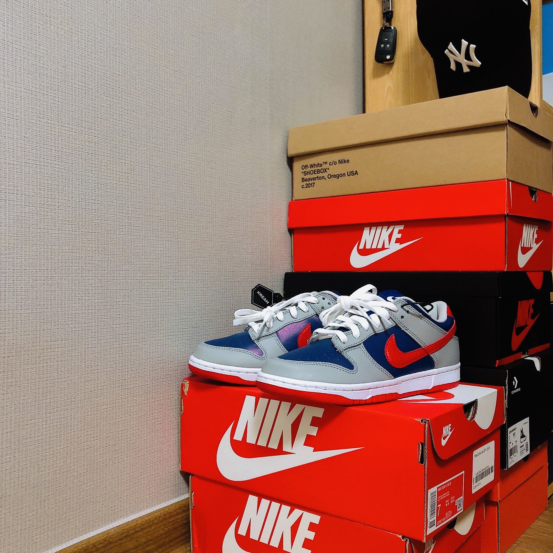 Nike Dunk Low SP Samba 2020 착용 스타일 - 2