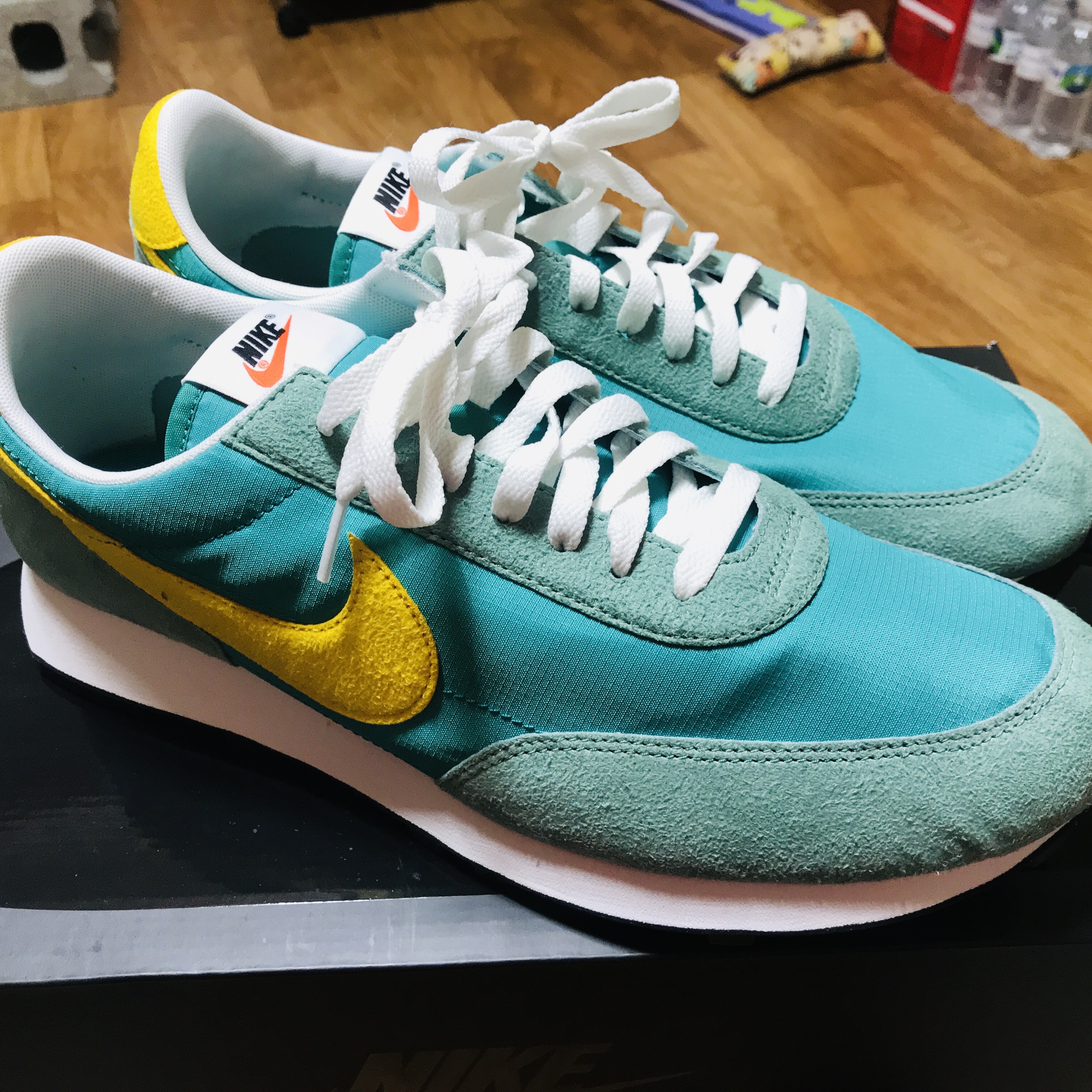Nike Daybreak SP Neptune Green 착용 스타일 - 1