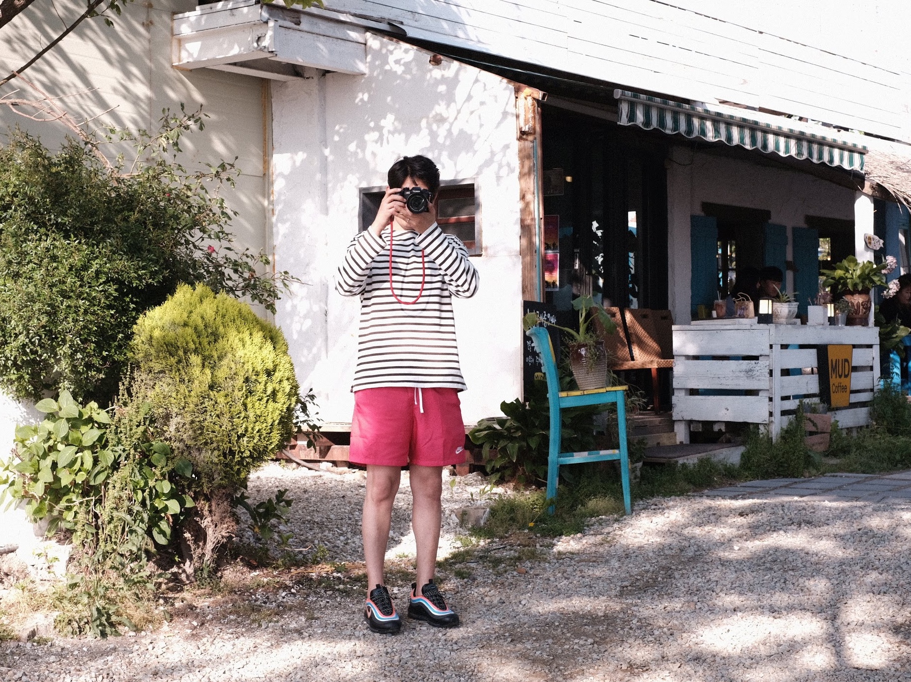 Nike Air Max 97 Neon Seoul 착용 스타일