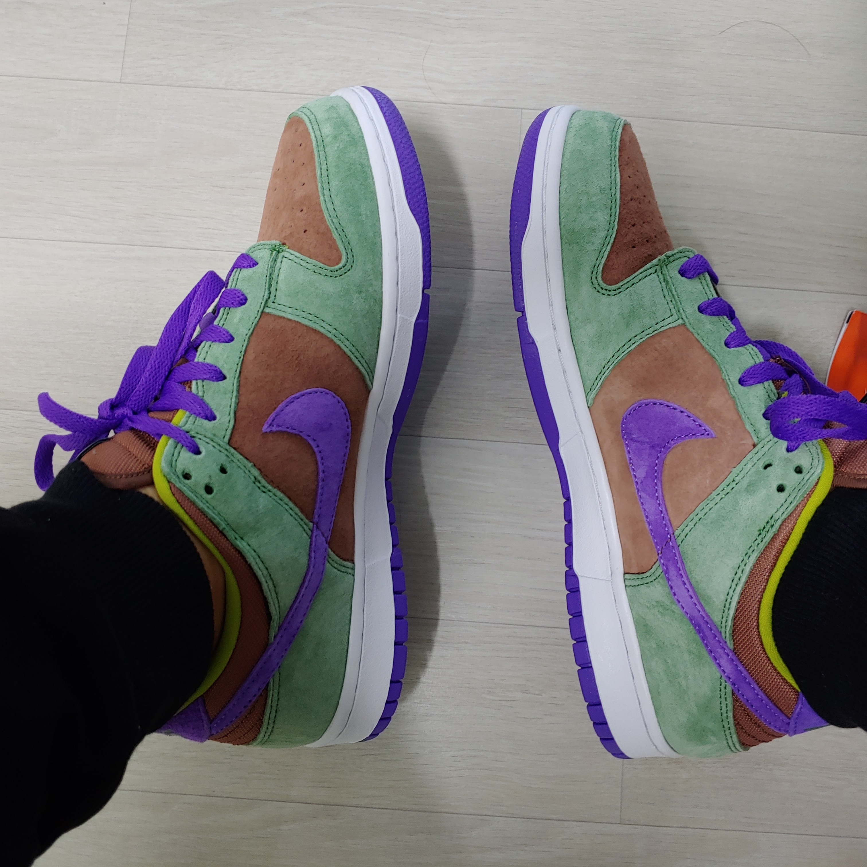 Nike Dunk Low SP Veneer 착용 스타일 - 2