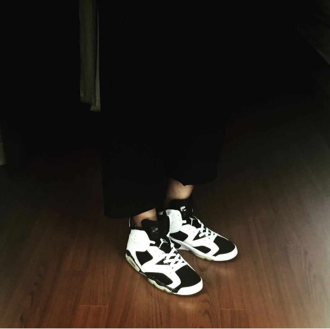 Jordan 6 Retro Oreo 착용 스타일