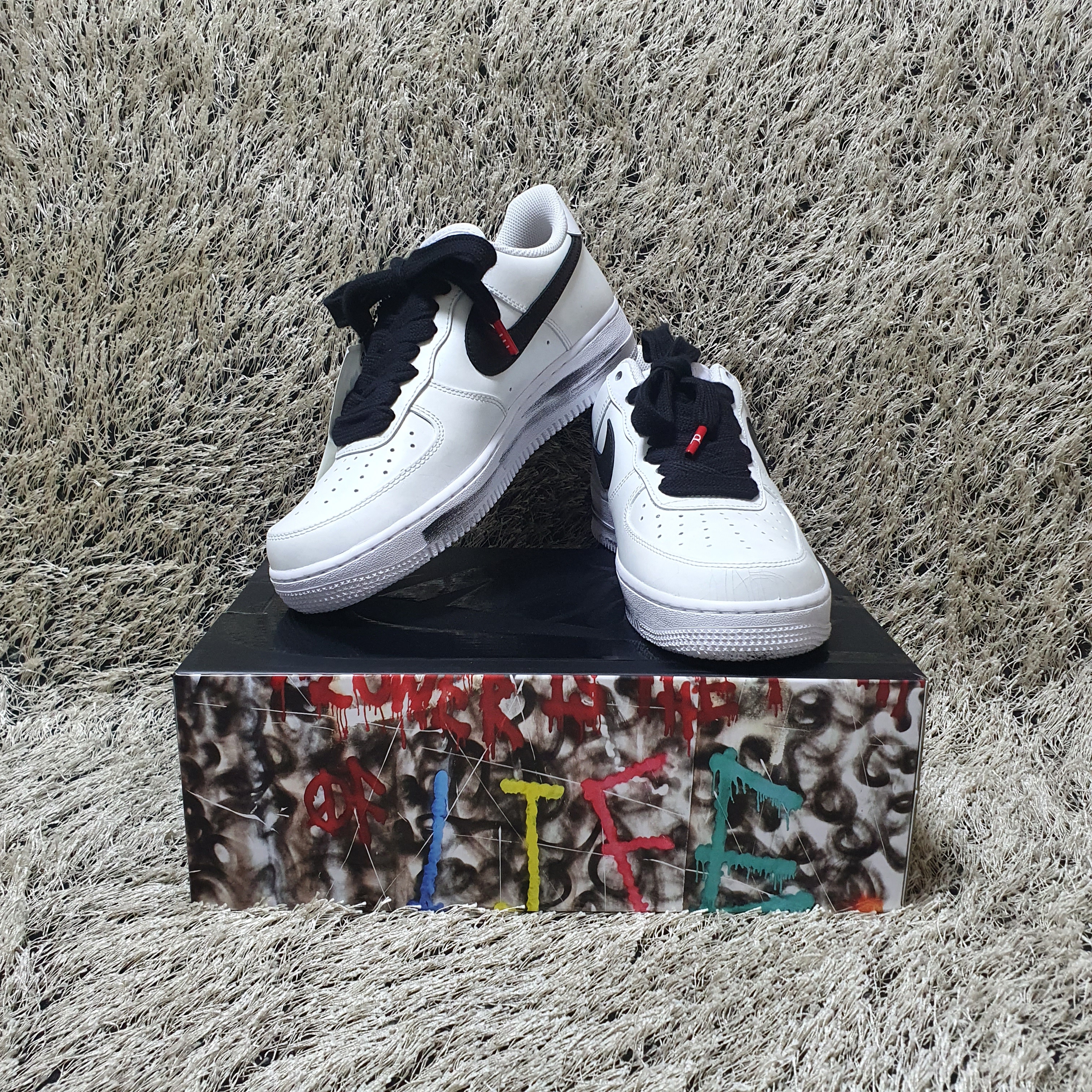Nike x Peaceminusone Air Force 1 Low Para-Noise 2.0 착용 스타일