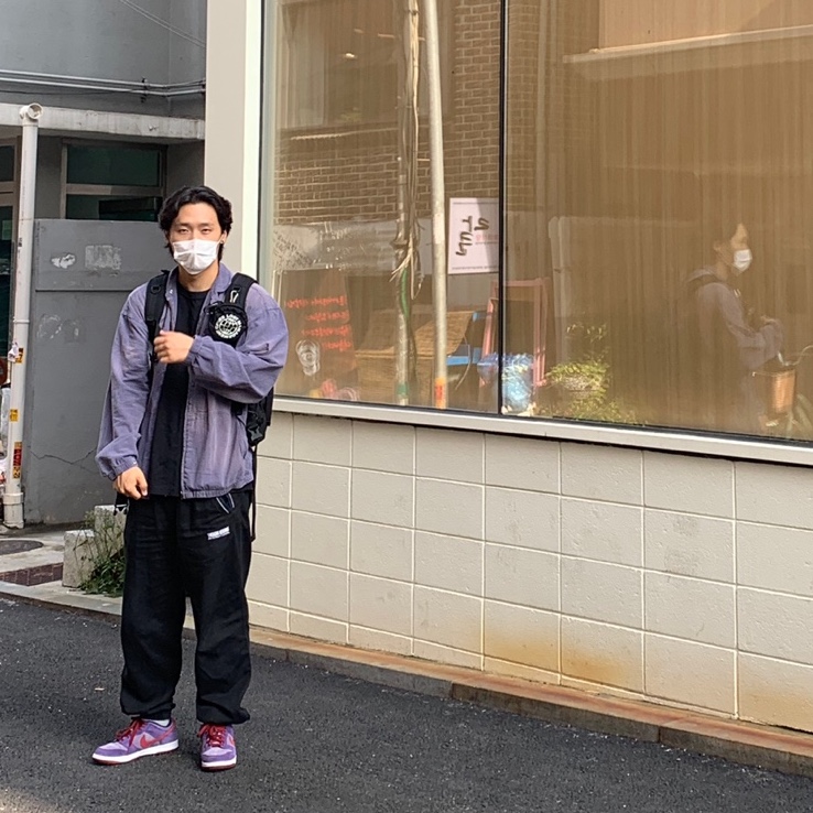 Nike Dunk Low SP Plum 2020 착용 스타일