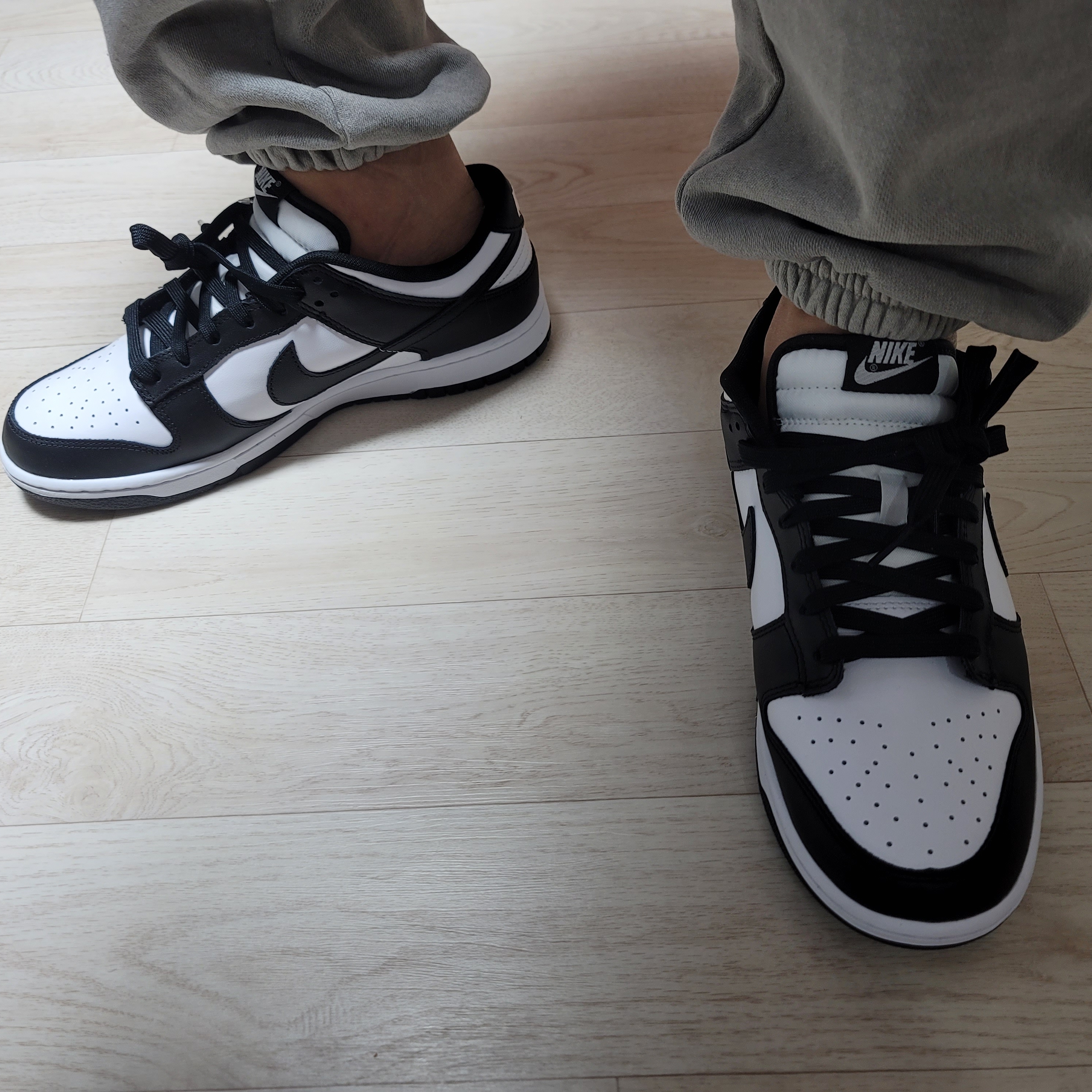 Nike Dunk Low Retro Black 착용 스타일