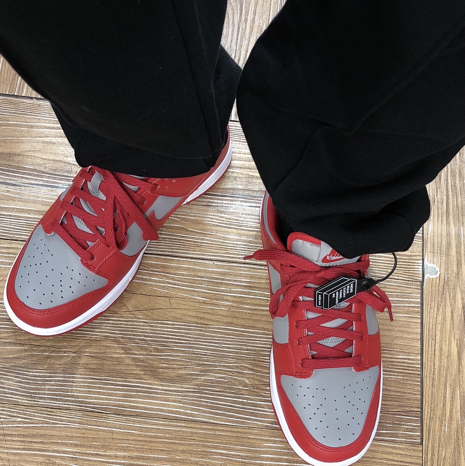 Nike Dunk Low Retro Medium Grey 착용 스타일