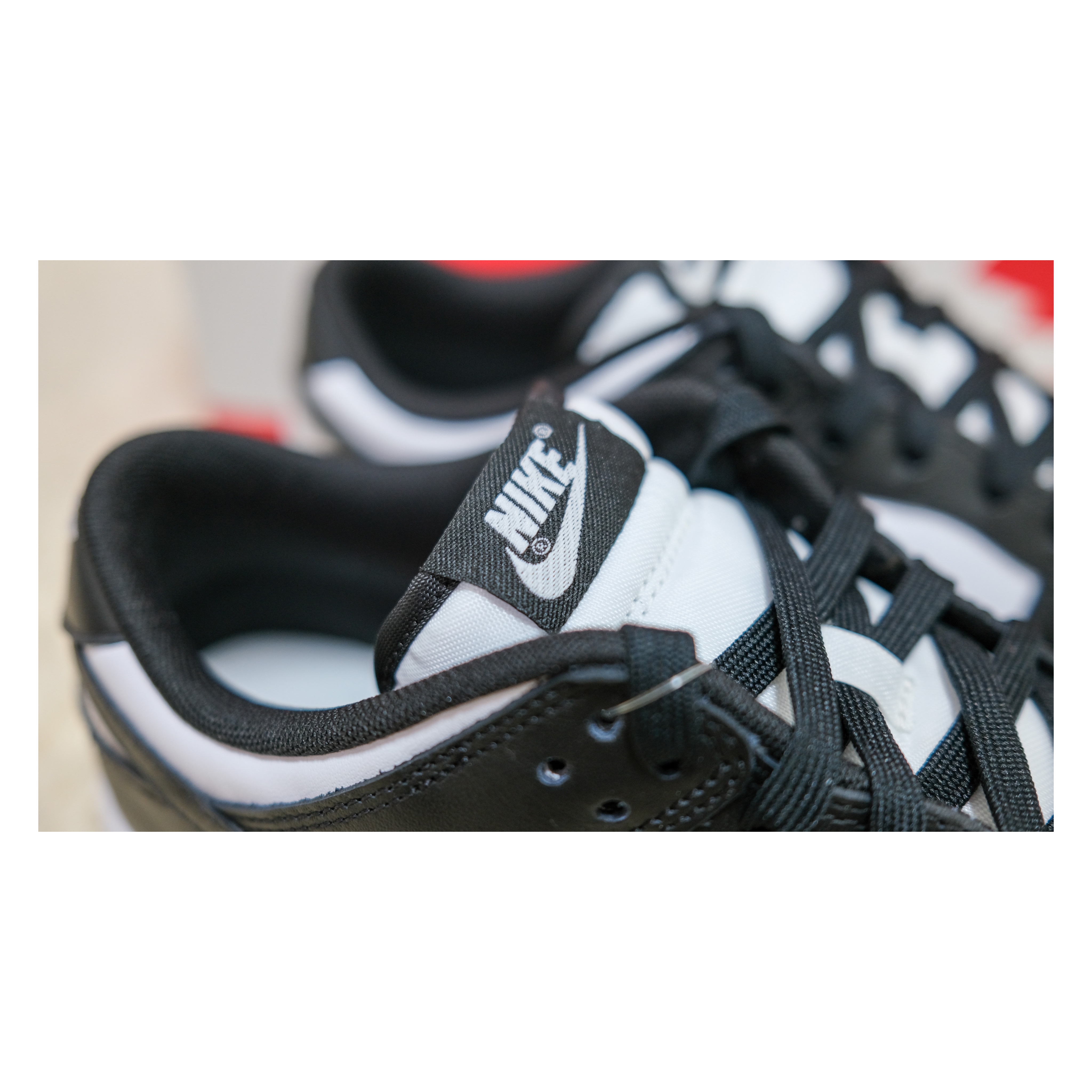 Nike Dunk Low Retro Black 착용 스타일 - 2