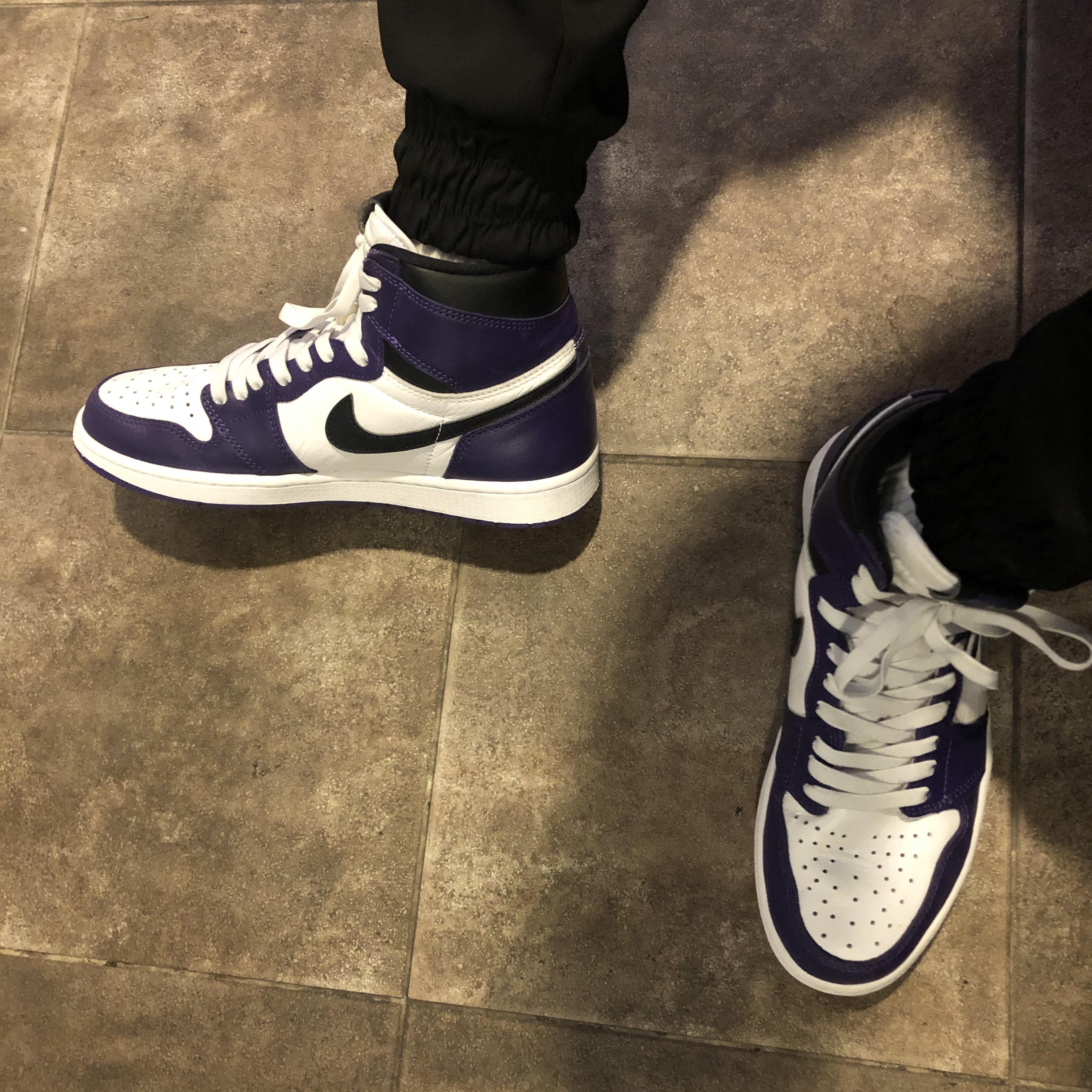 Jordan 1 Retro High OG Court Purple 2020 착용 스타일