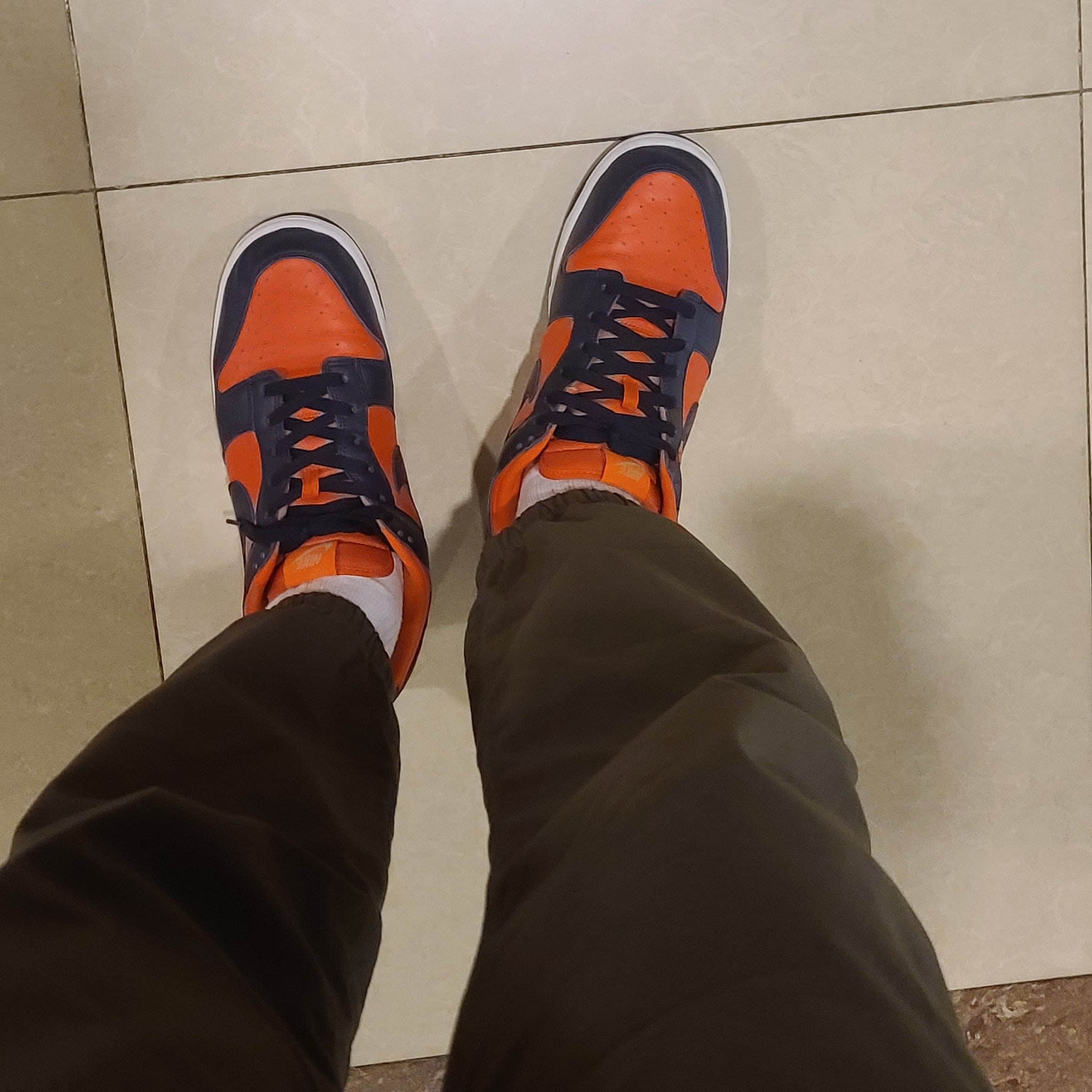 Nike Dunk Low SP Champ Colors 착용 스타일