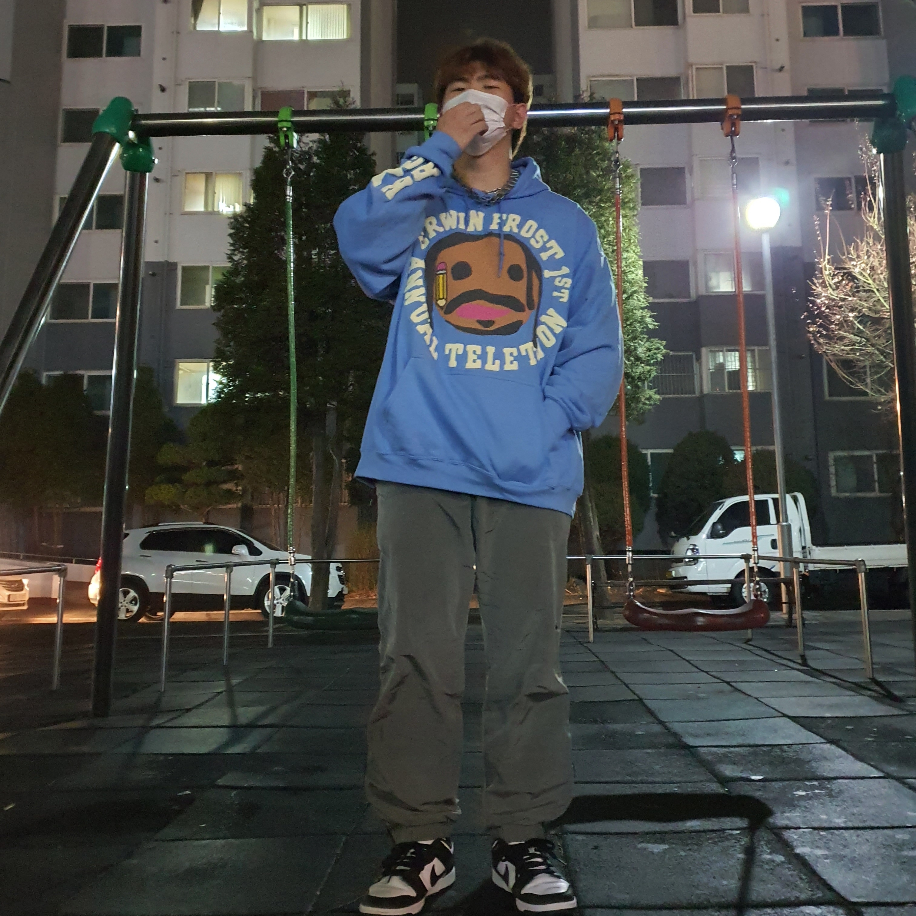 Nike Dunk Low Retro Black 착용 스타일