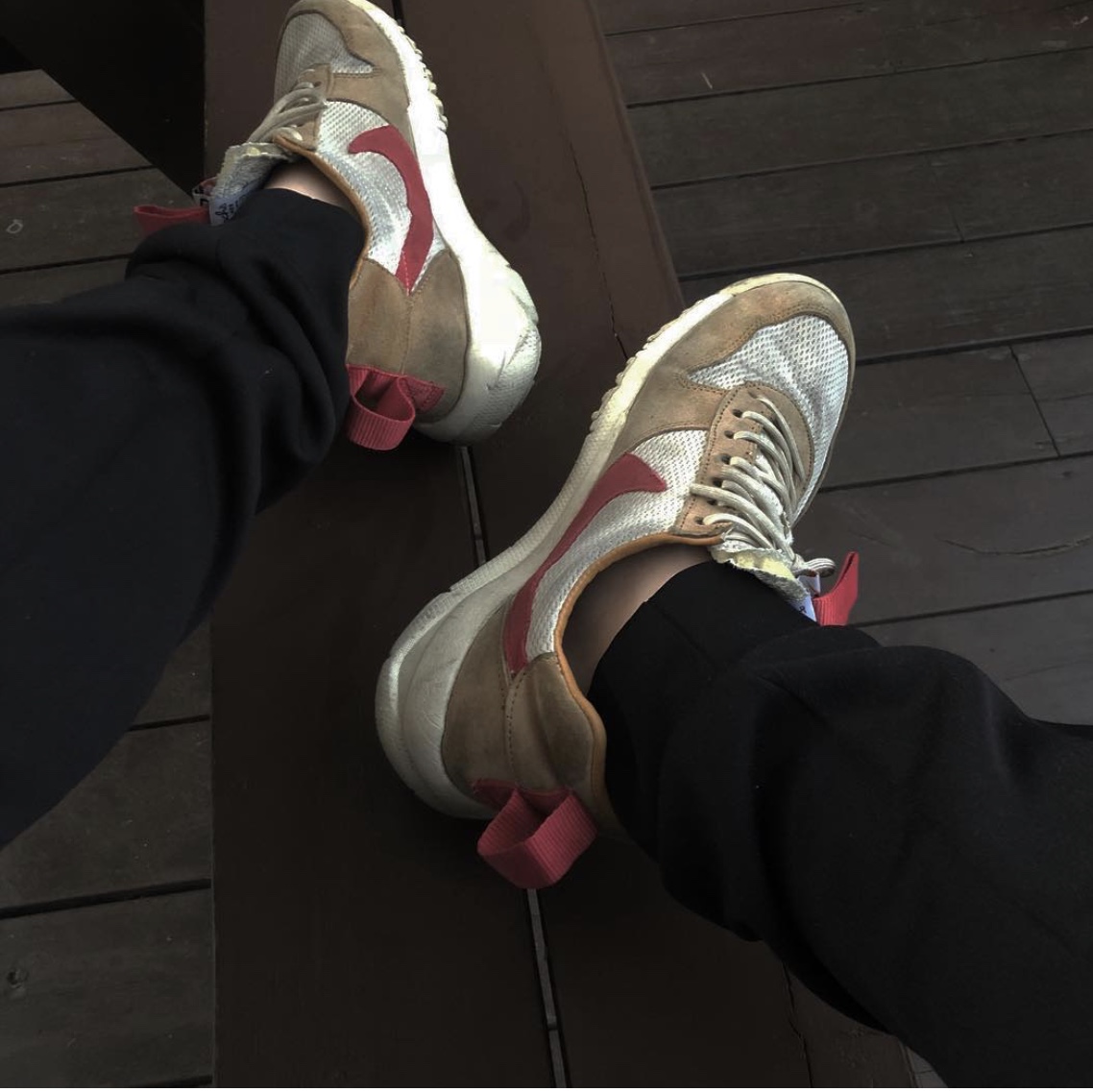 Nike x Tom Sachs Mars Yard Shoe 2.0 Space Camp 착용 스타일