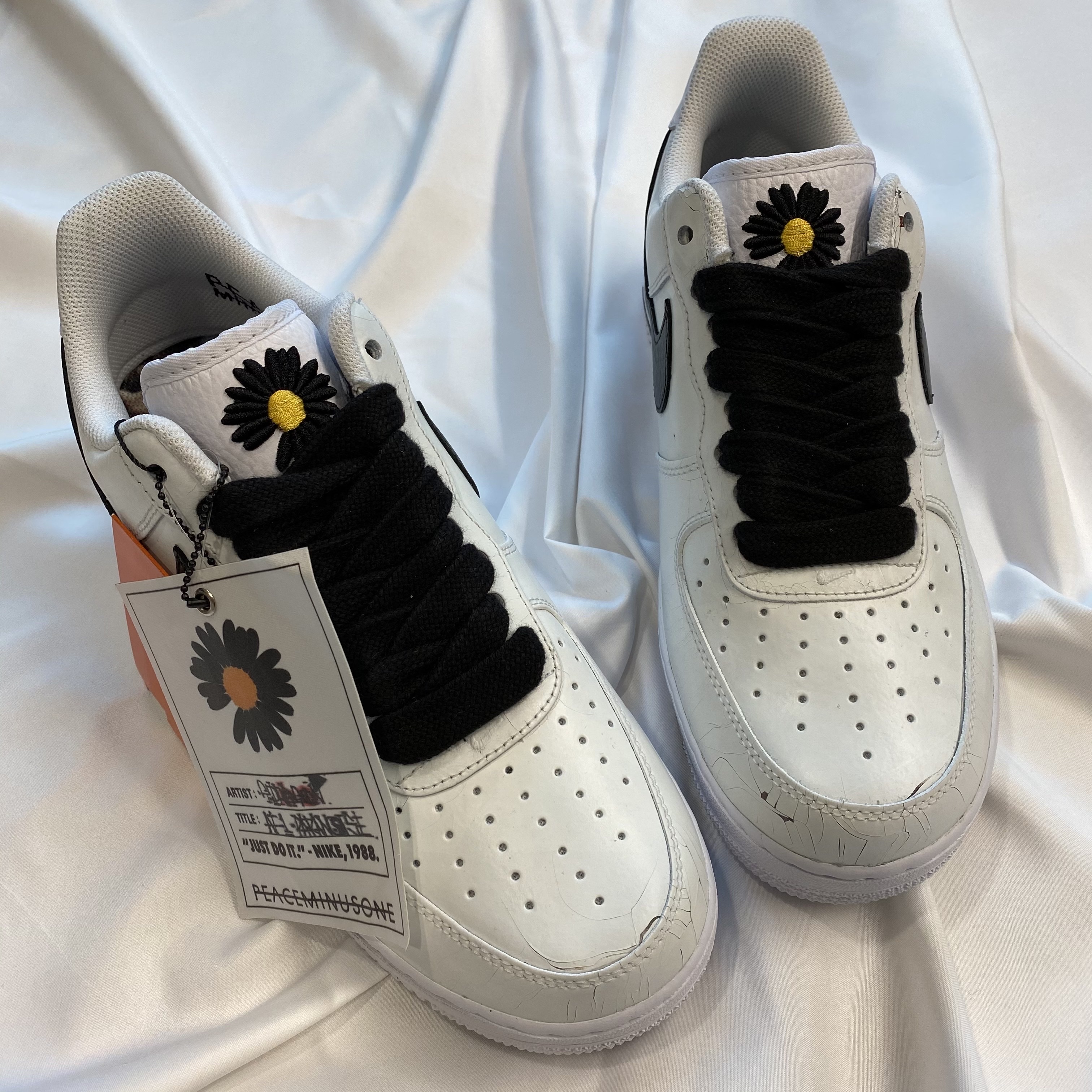 Nike x Peaceminusone Air Force 1 Low Para-Noise 2.0 착용 스타일 - 3